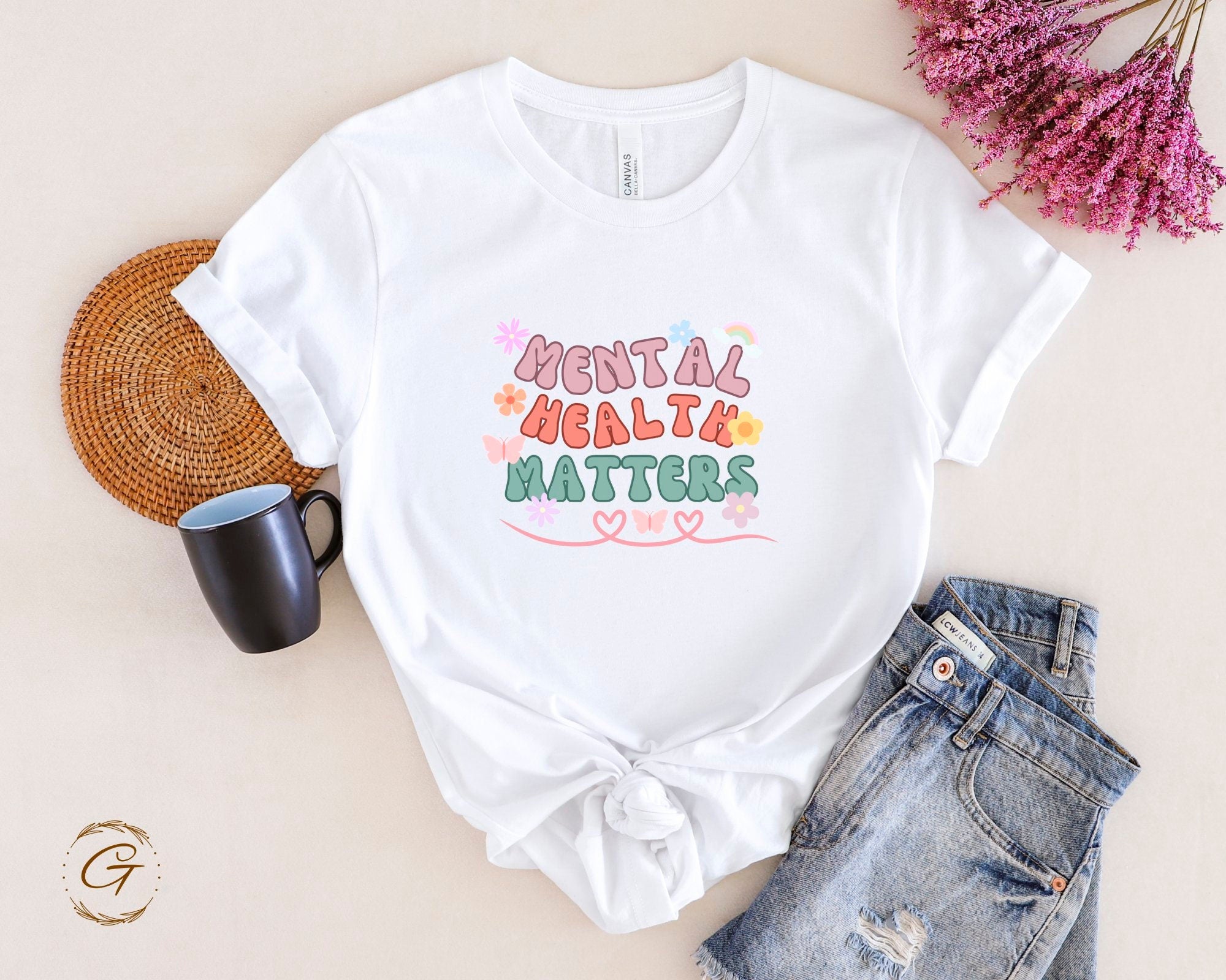 Mental Health Matters T-Shirt – Inspirational Self-Care Tee