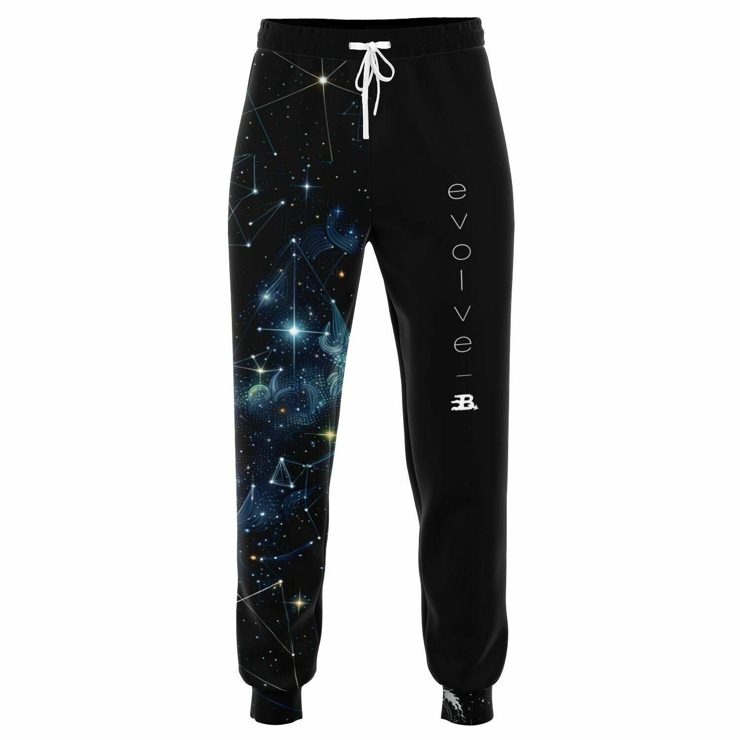 Athletic Jogger - AOP - beqprod - evolve - Designer Men's Sweatpants, Festival, Dance bottoms - Galactic