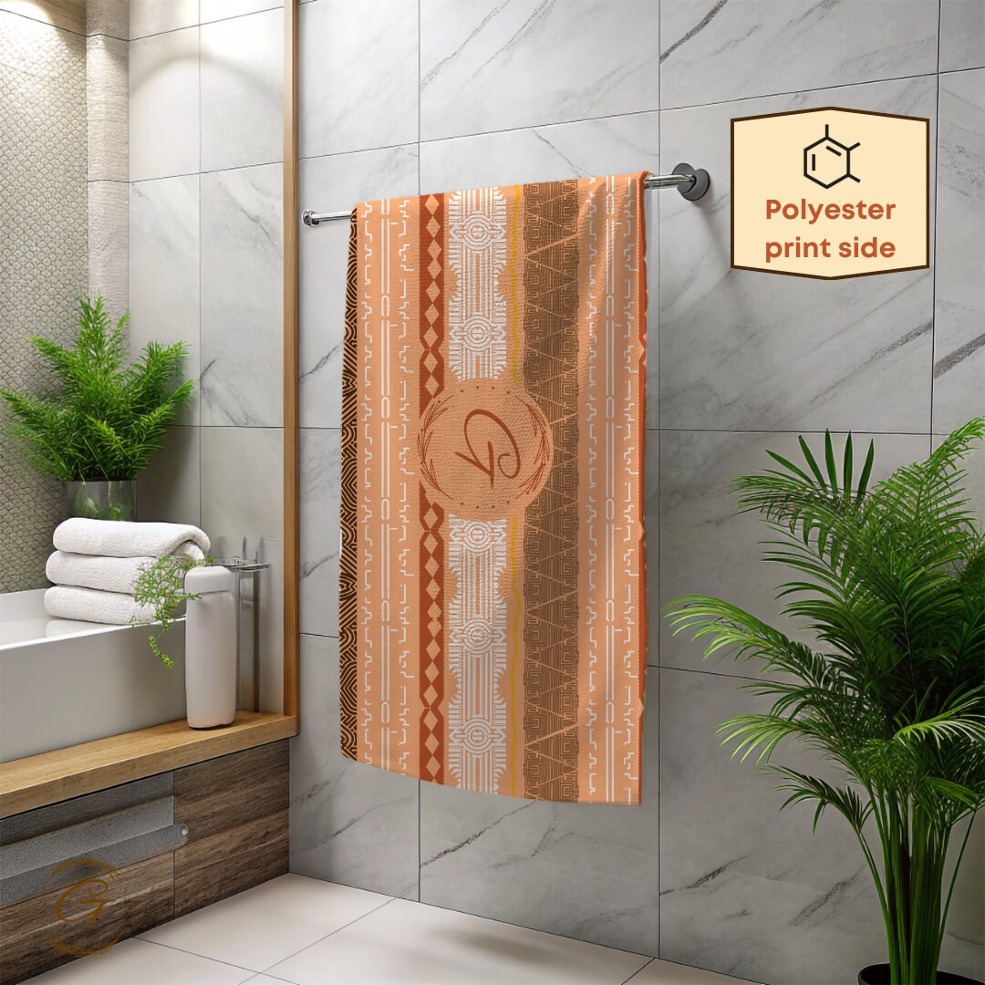 Aztec Vibrant Pattern Beach Towel