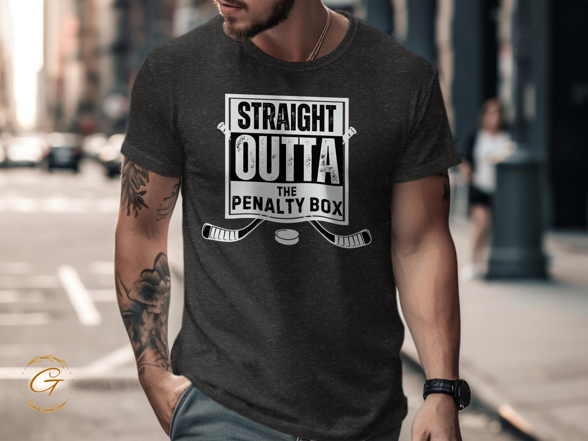 Straight Outta The Penalty Box Graphic Tee product