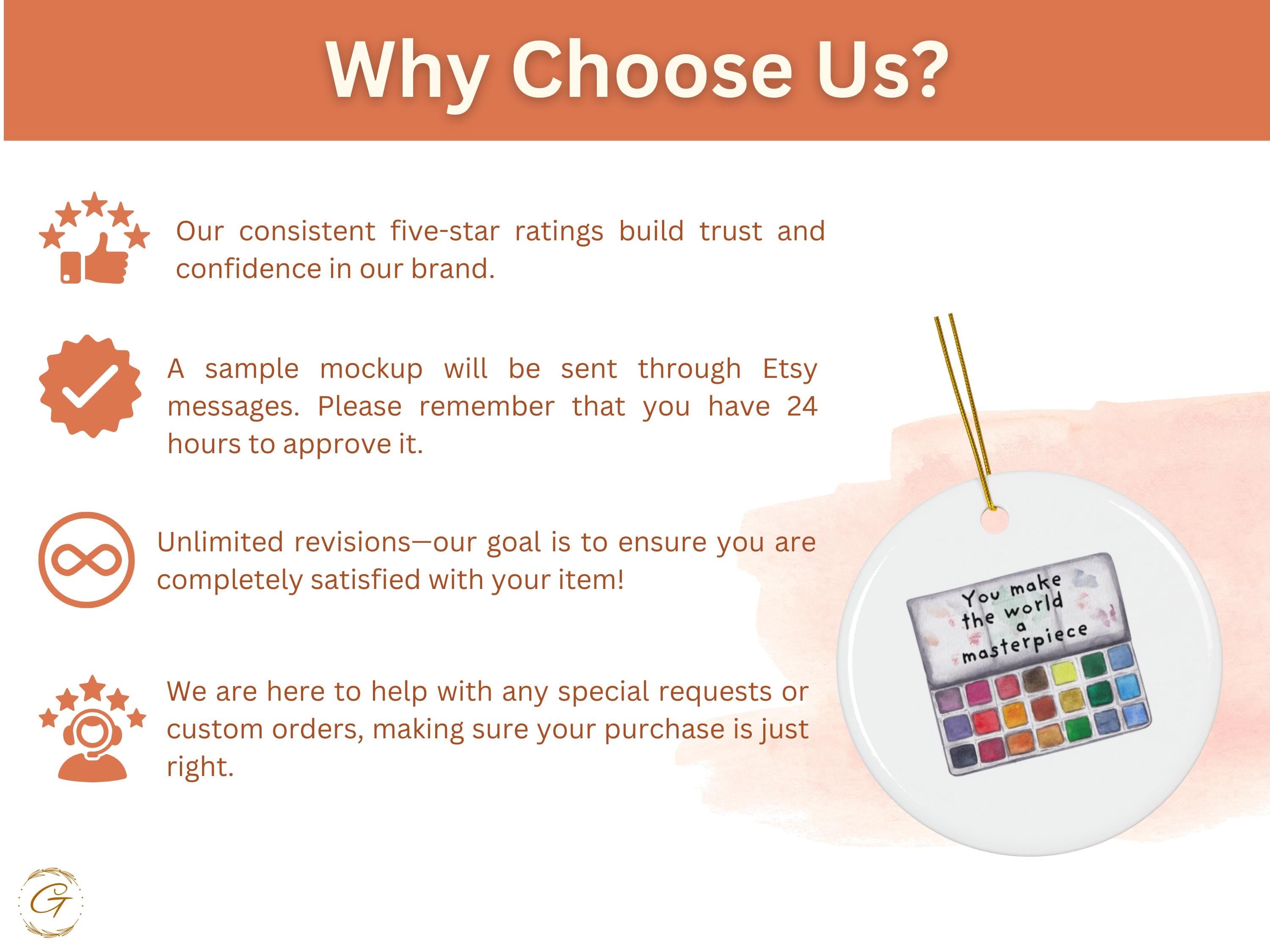 Watercolor Palette Sticker You Make The World A Masterpiece Inspirational Art