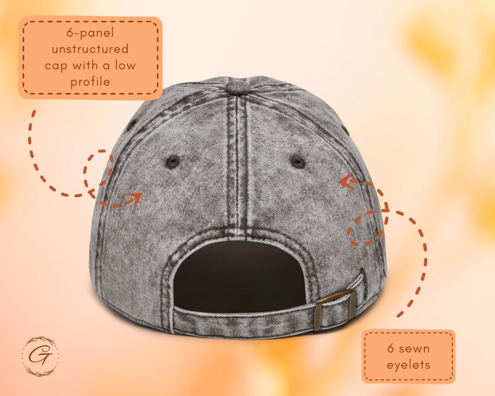 Grateful Gestures G Cap Retro Cotton Twill