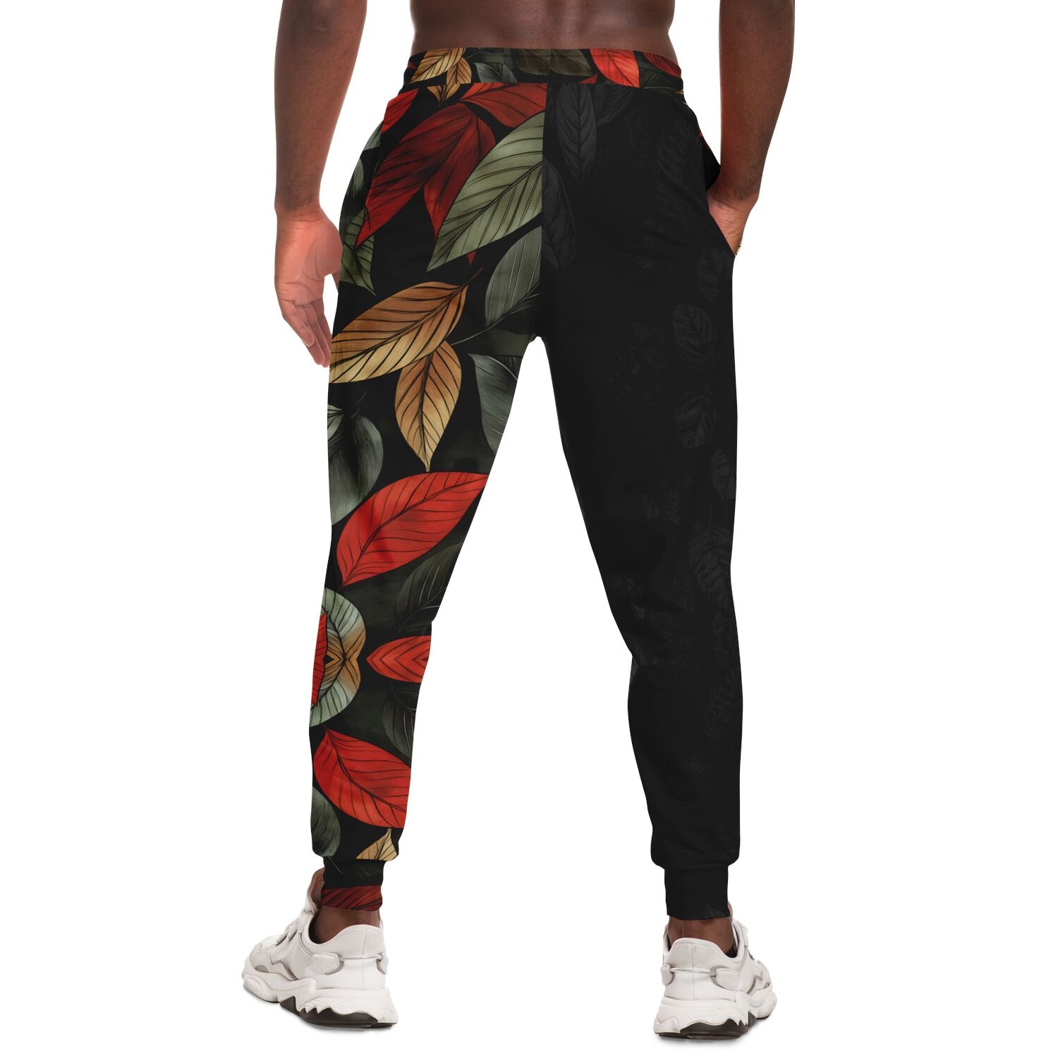 Autumn Leaves Joggers – Botanical Aesthetic Sweatpants