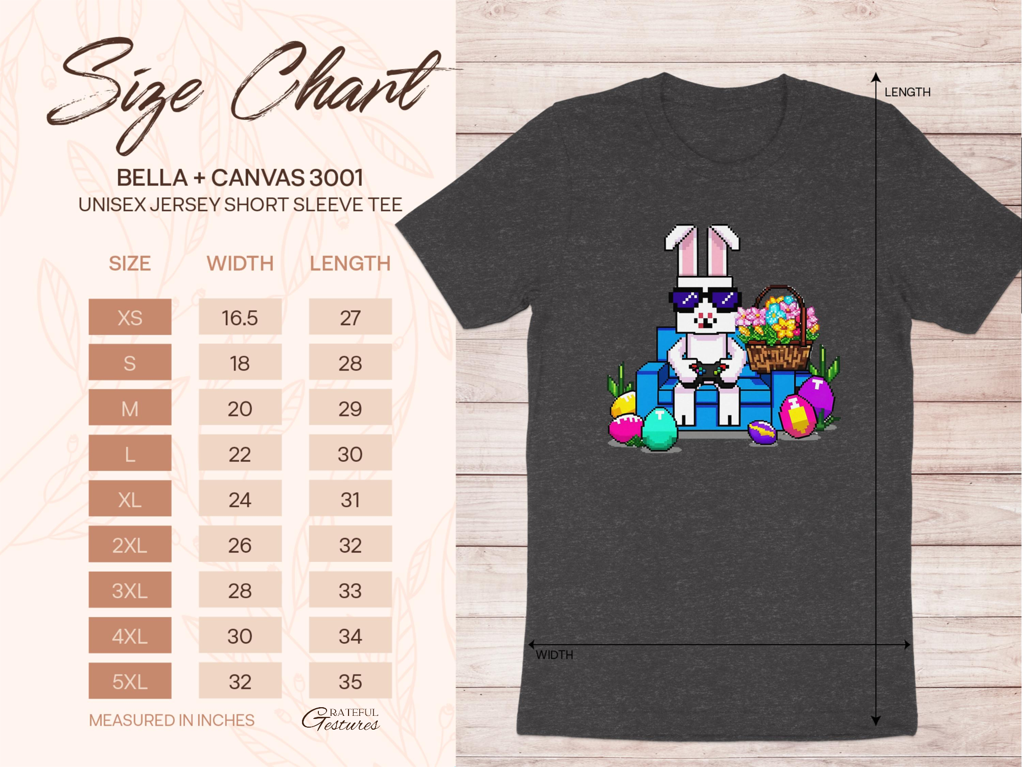 Cool Easter Bunny With Sunglasses T-Shirt product