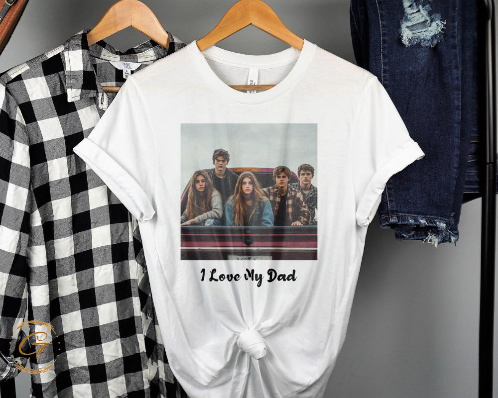 Family Portrait Tee Vintage Style Personalized T-Shirt