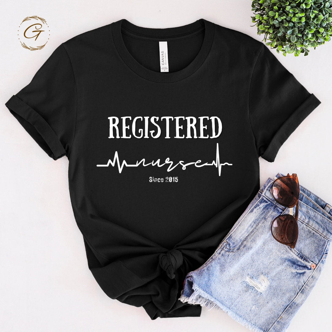 Registered Nurse Shirt Comfortable & Stylish Tee for Healthcare Heroes Tee