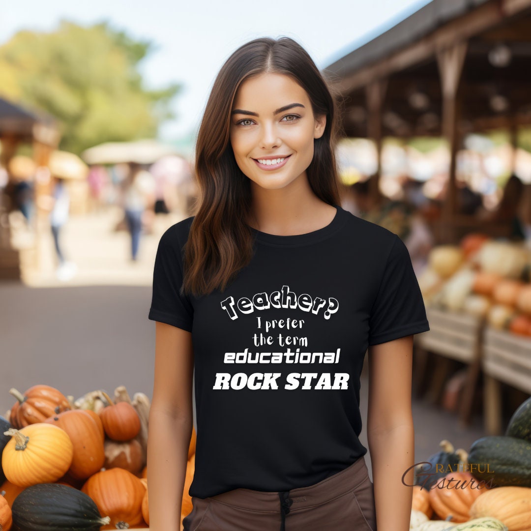 Educational Rockstar Teachers Tshirt