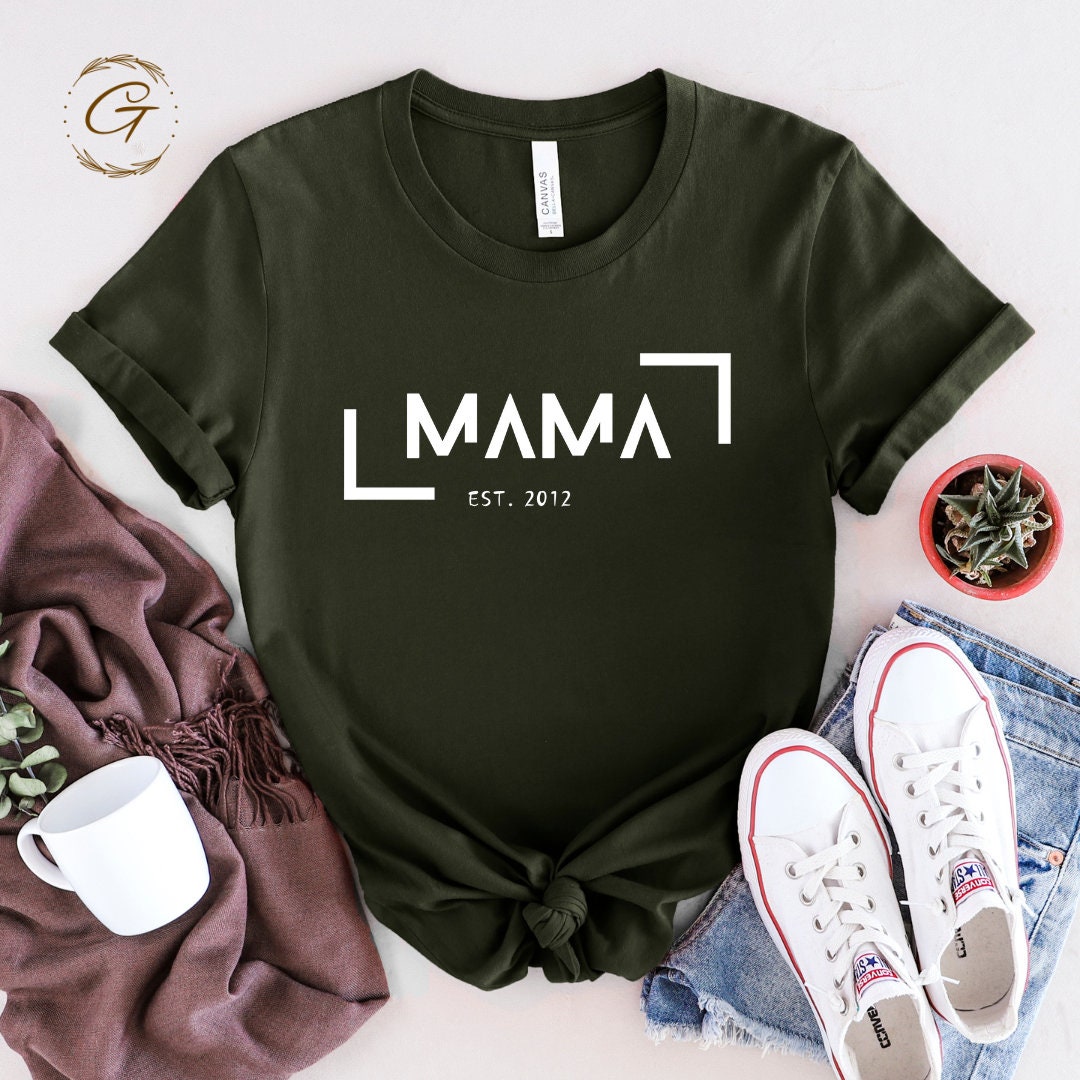 Personalized Mama Shirt