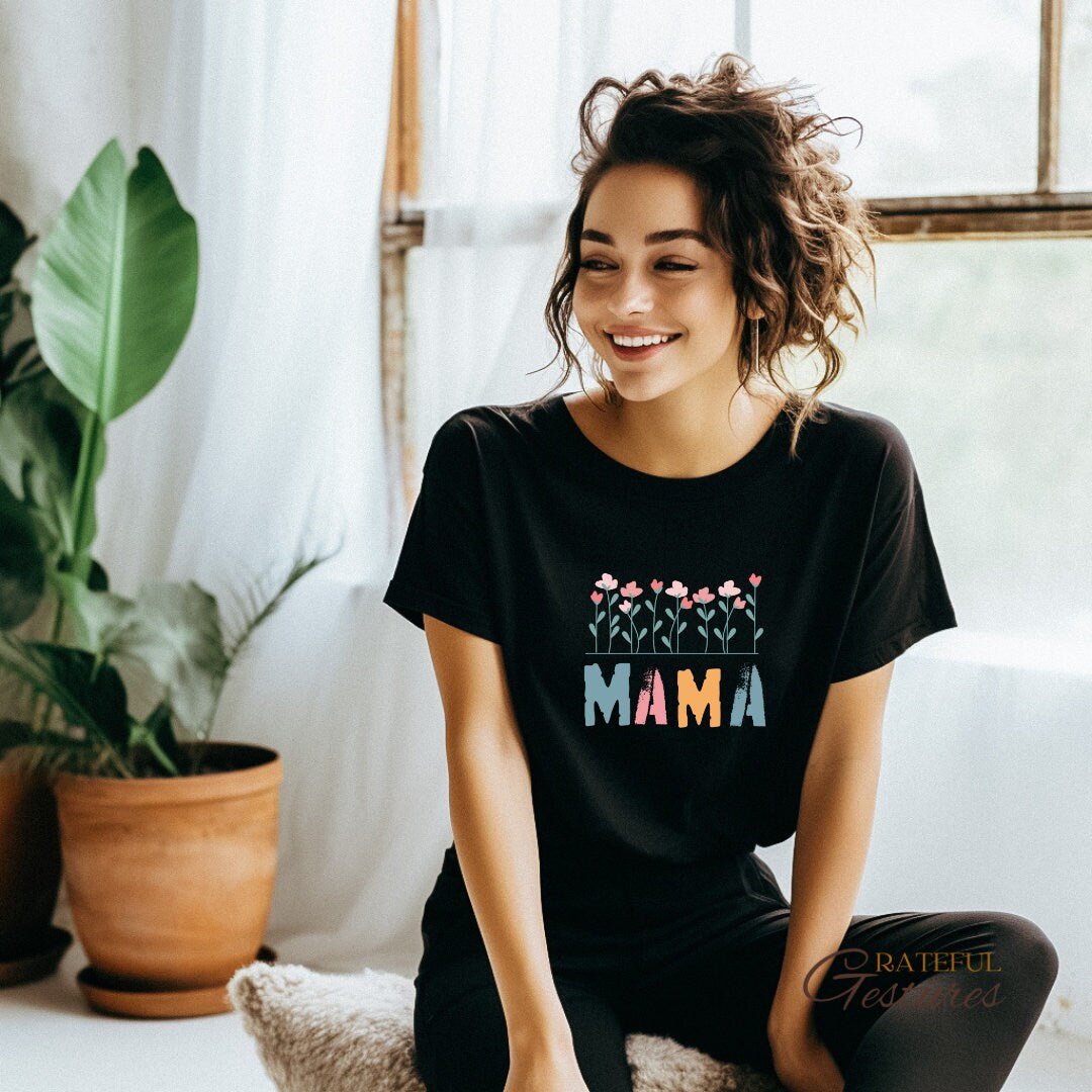 Mama Shirt Best Gift for Mother's Day Tee