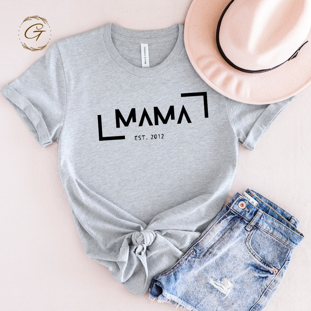Personalized Mama Shirt