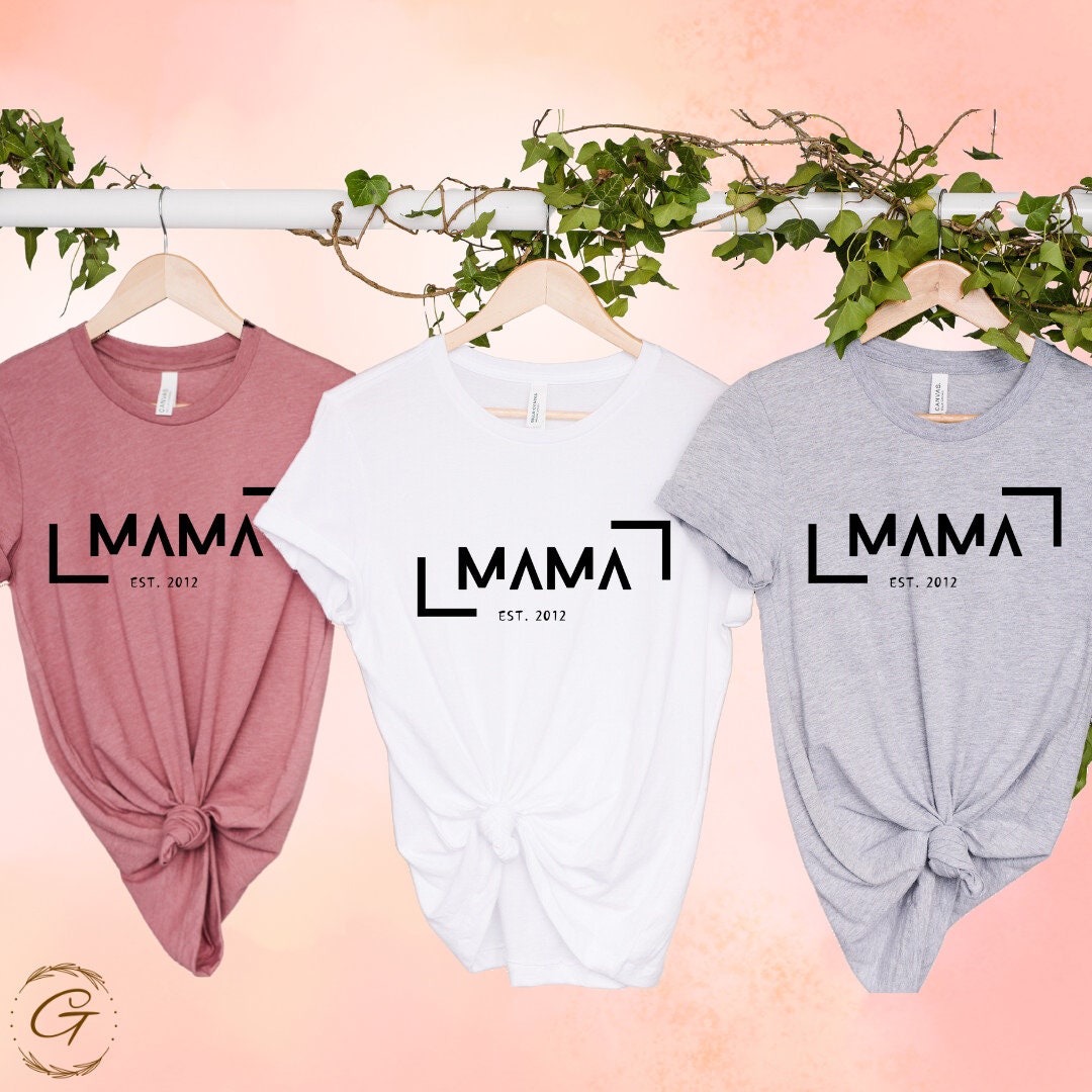 Personalized Mama Shirt