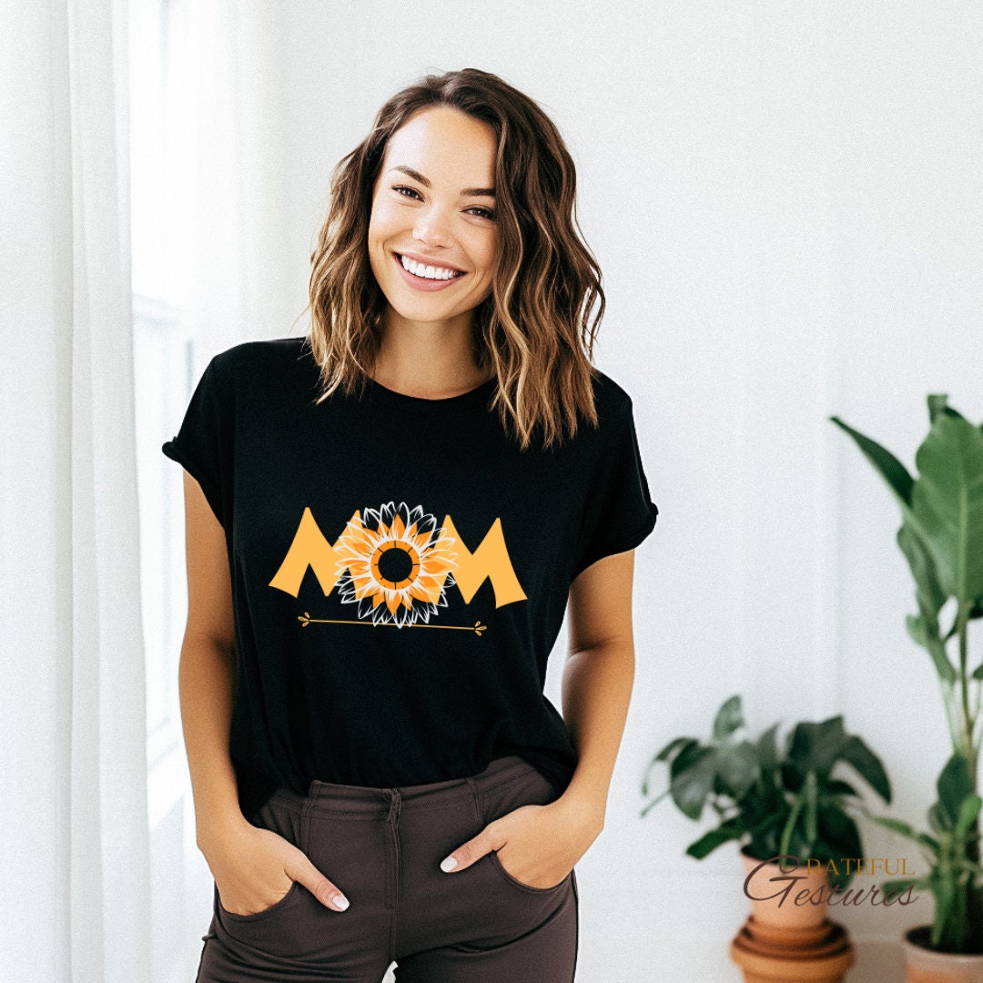 Flower Mom Shirt for Mothers Day