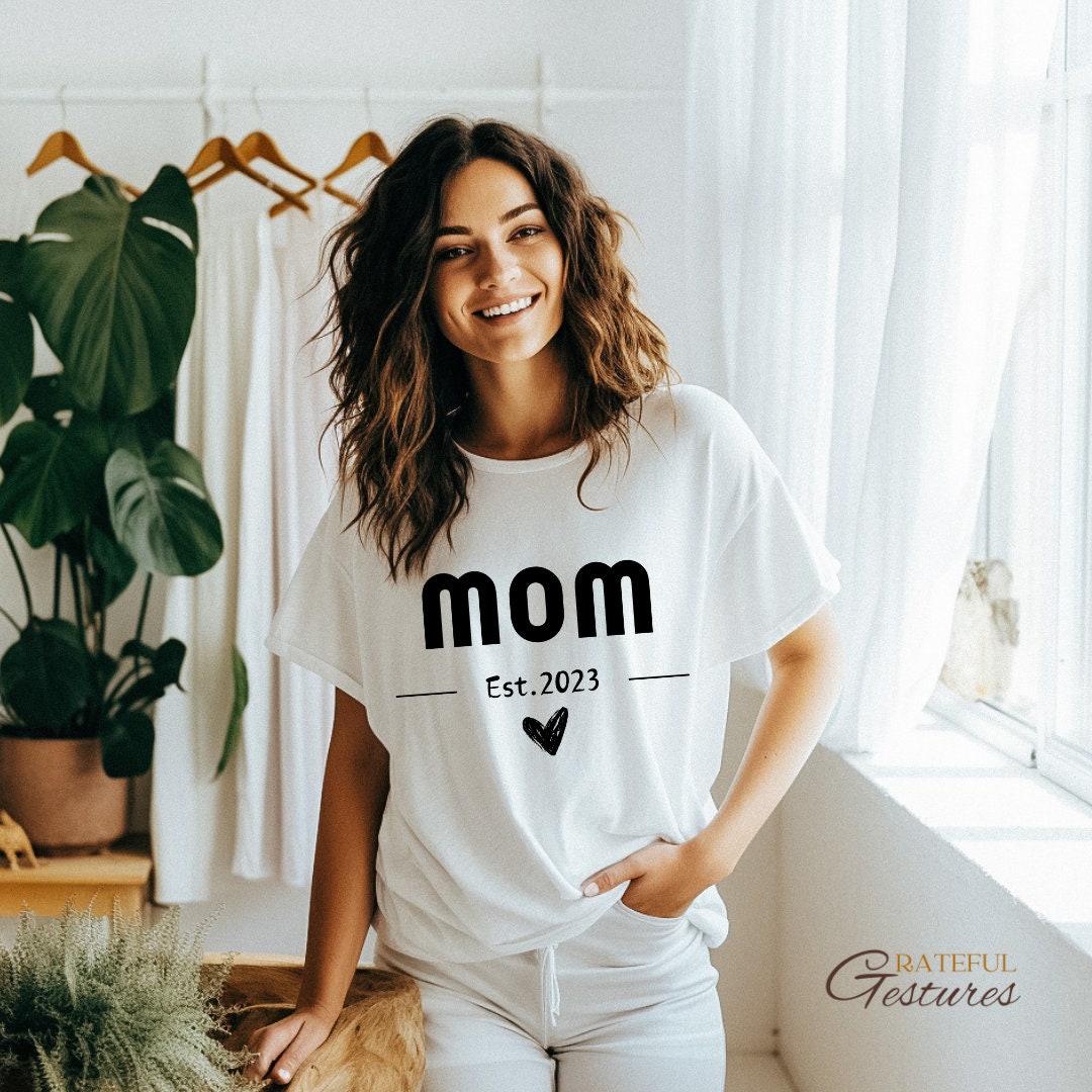 Mom Shirt Minimalist Mama Tee