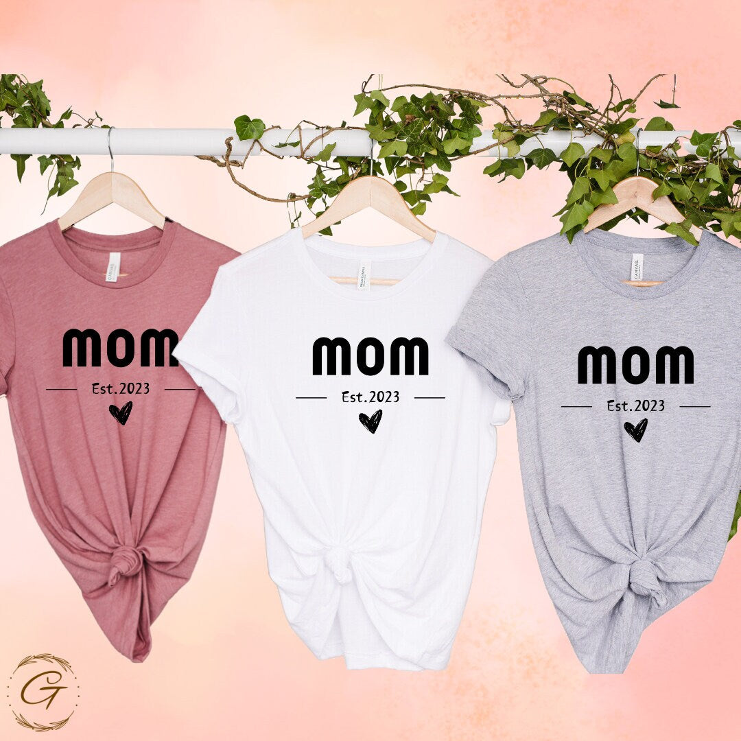 Mom Shirt Minimalist Mama Tee