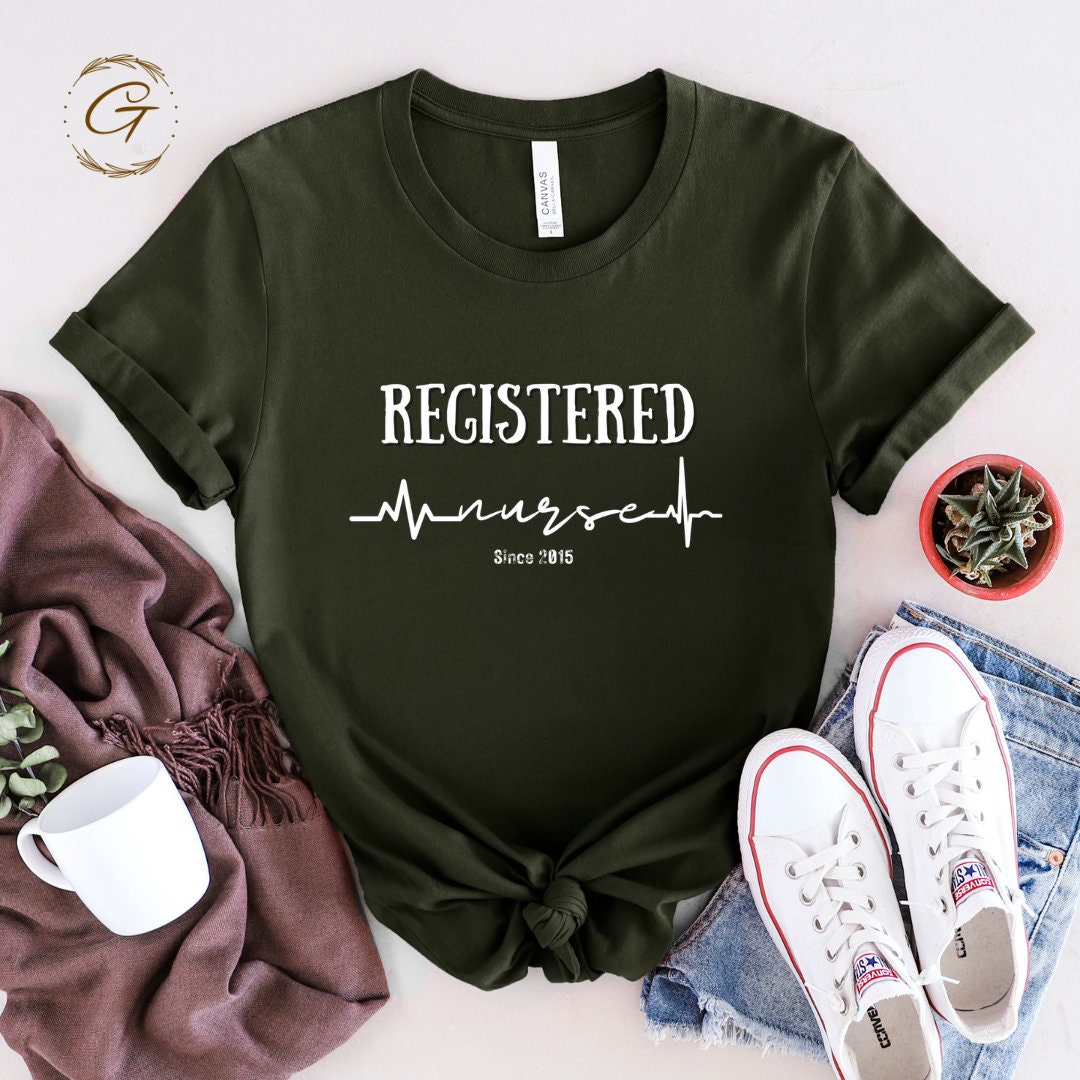 Registered Nurse Shirt Comfortable & Stylish Tee for Healthcare Heroes Tee