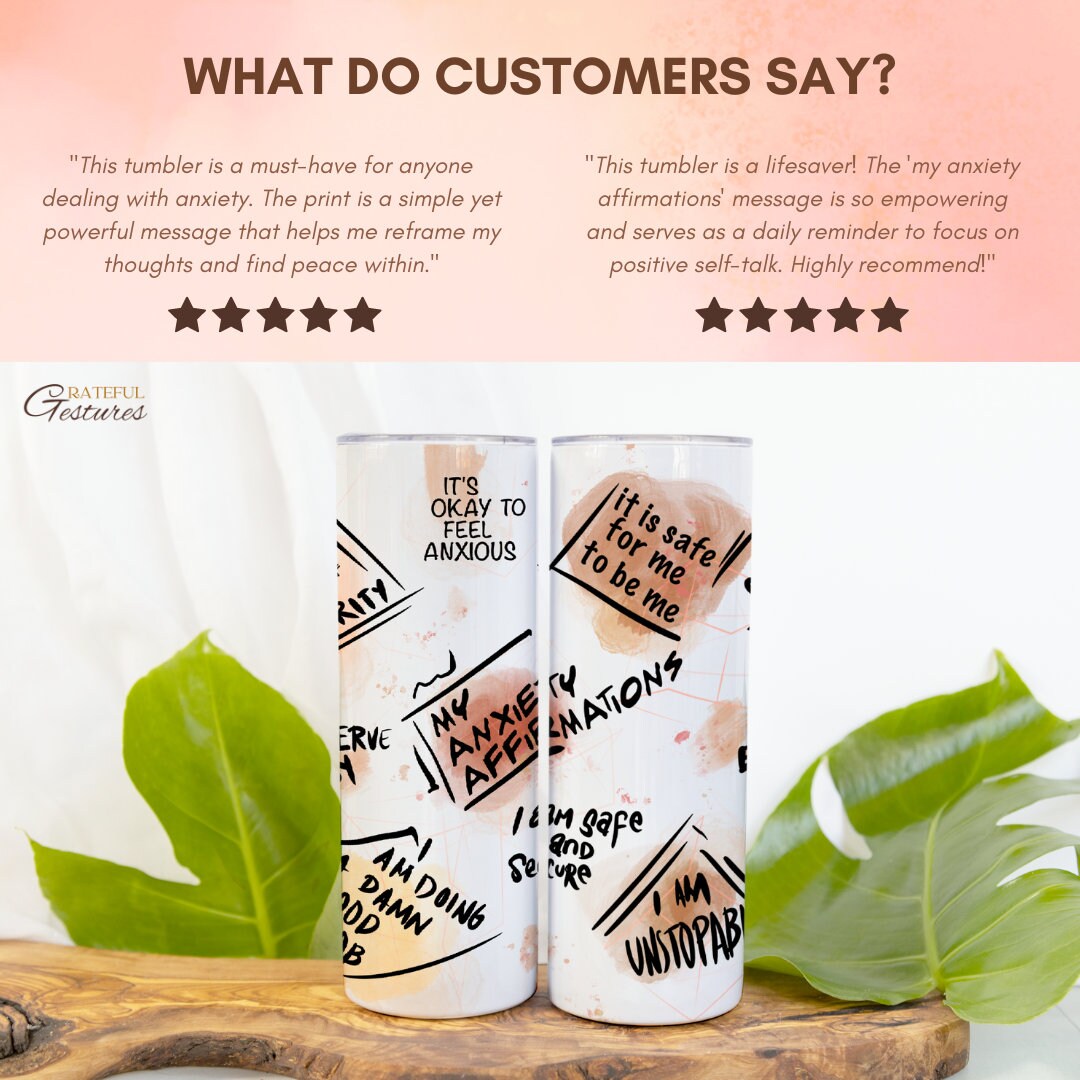 Mental Health Awareness Tumbler 20oz Skinny