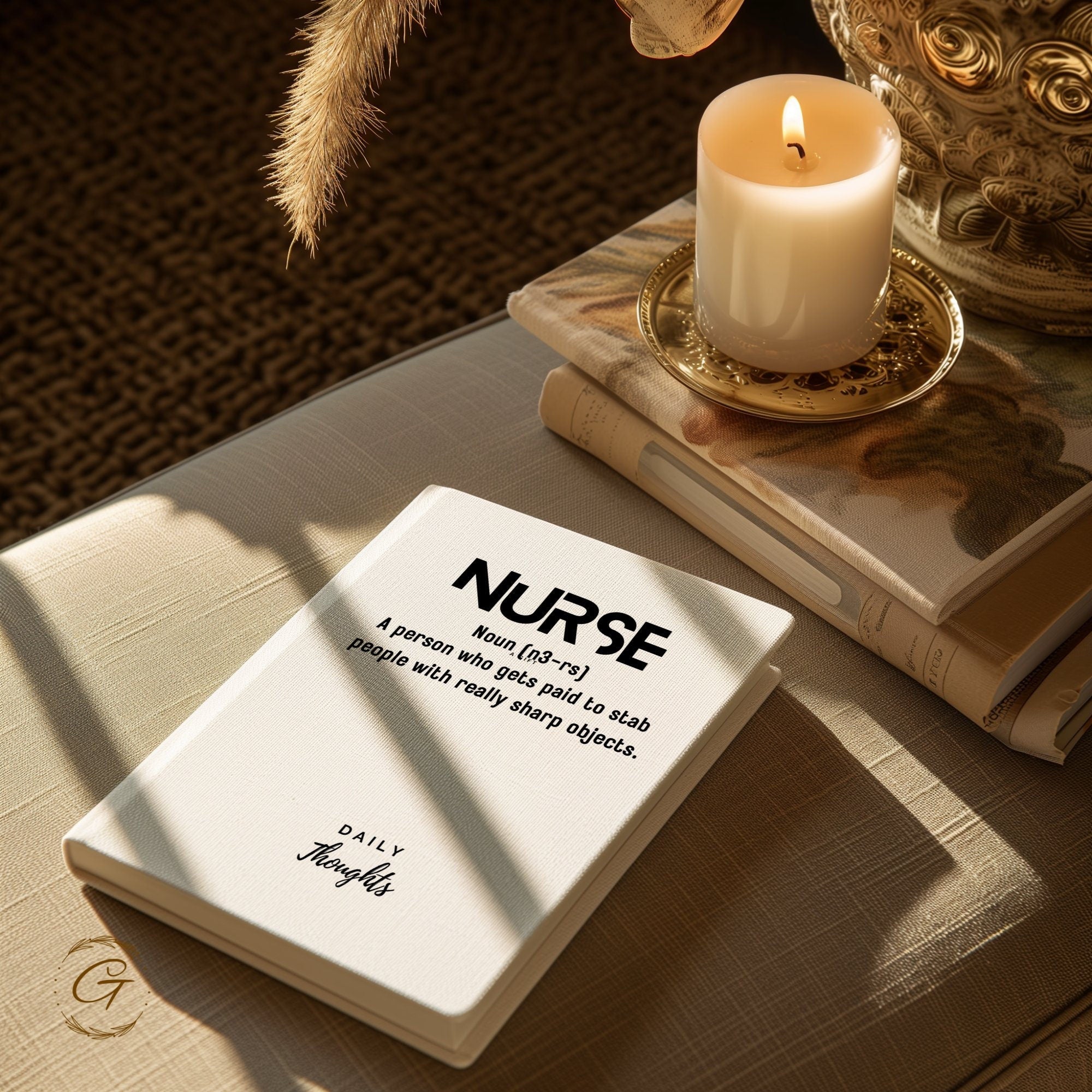 Nurse Funny Definition Journal Notebook