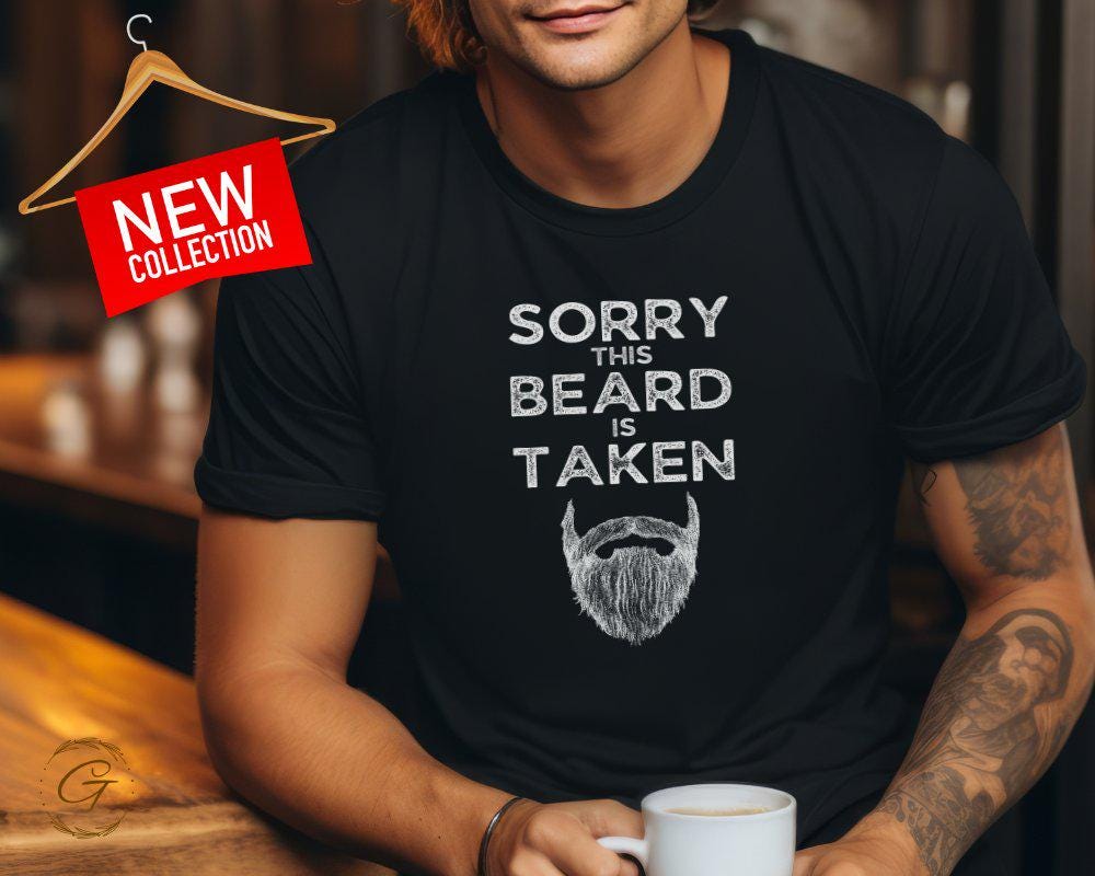 Valentines Beard Graphic Tee