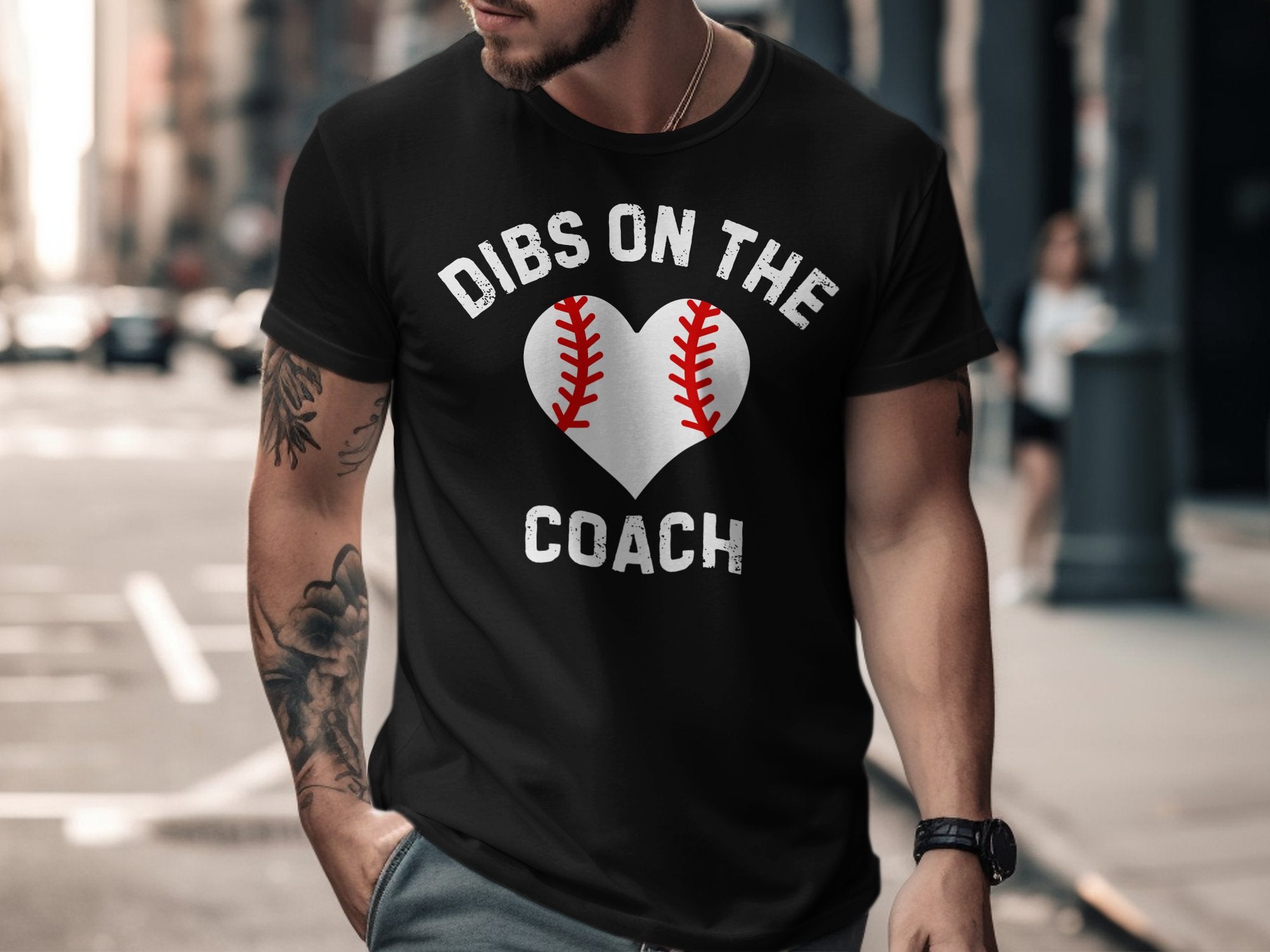Dibs on the Coach Baseball Graphic Tee Shirt product type