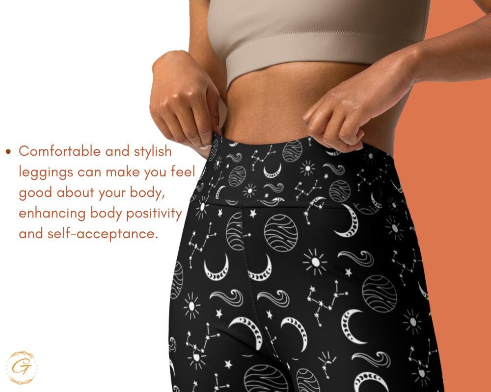 Inspiring Black Astral Yoga Leggings & Shorts