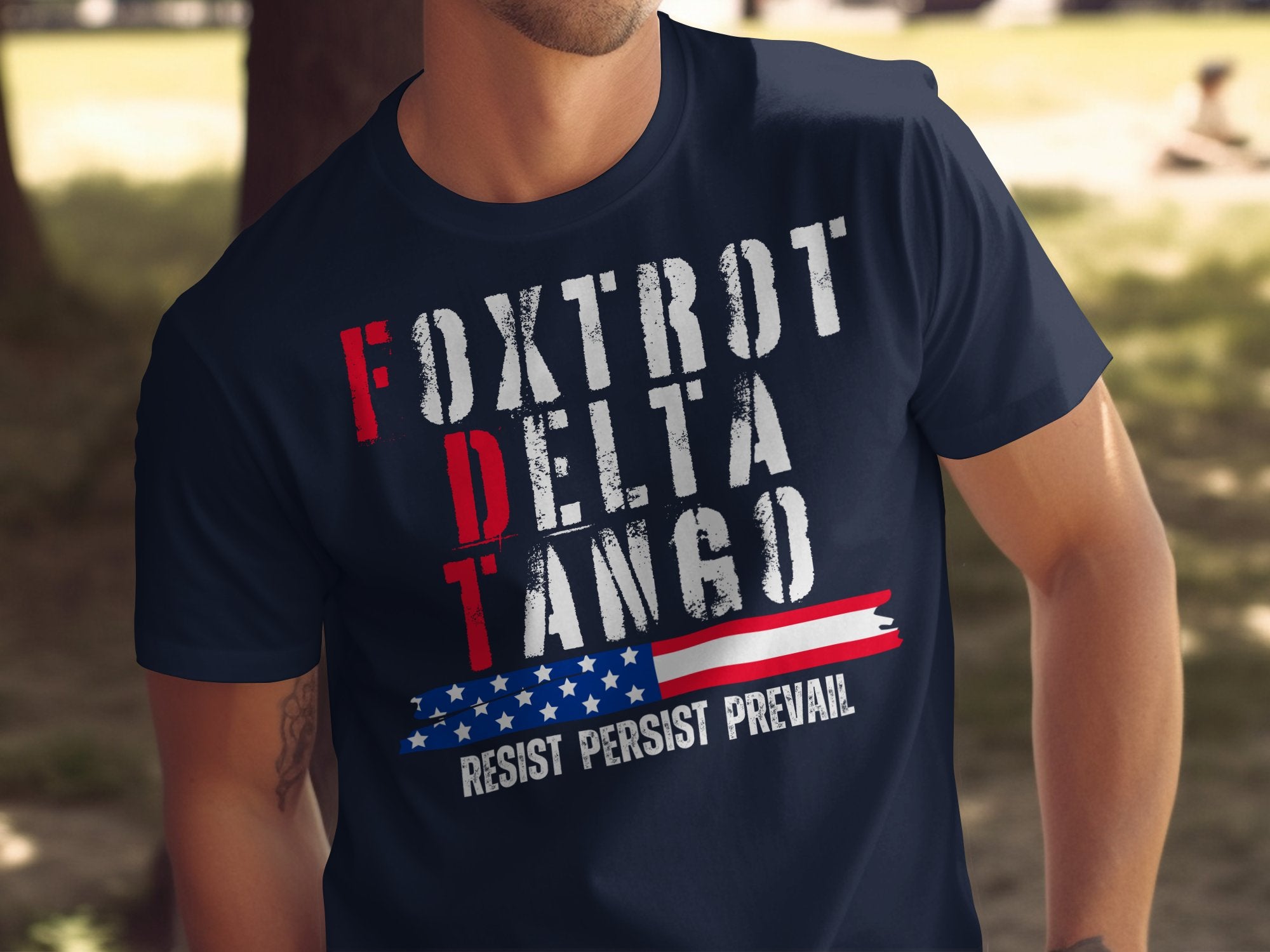 Foxtrot Delta Tango Resist Persist Prevail product type