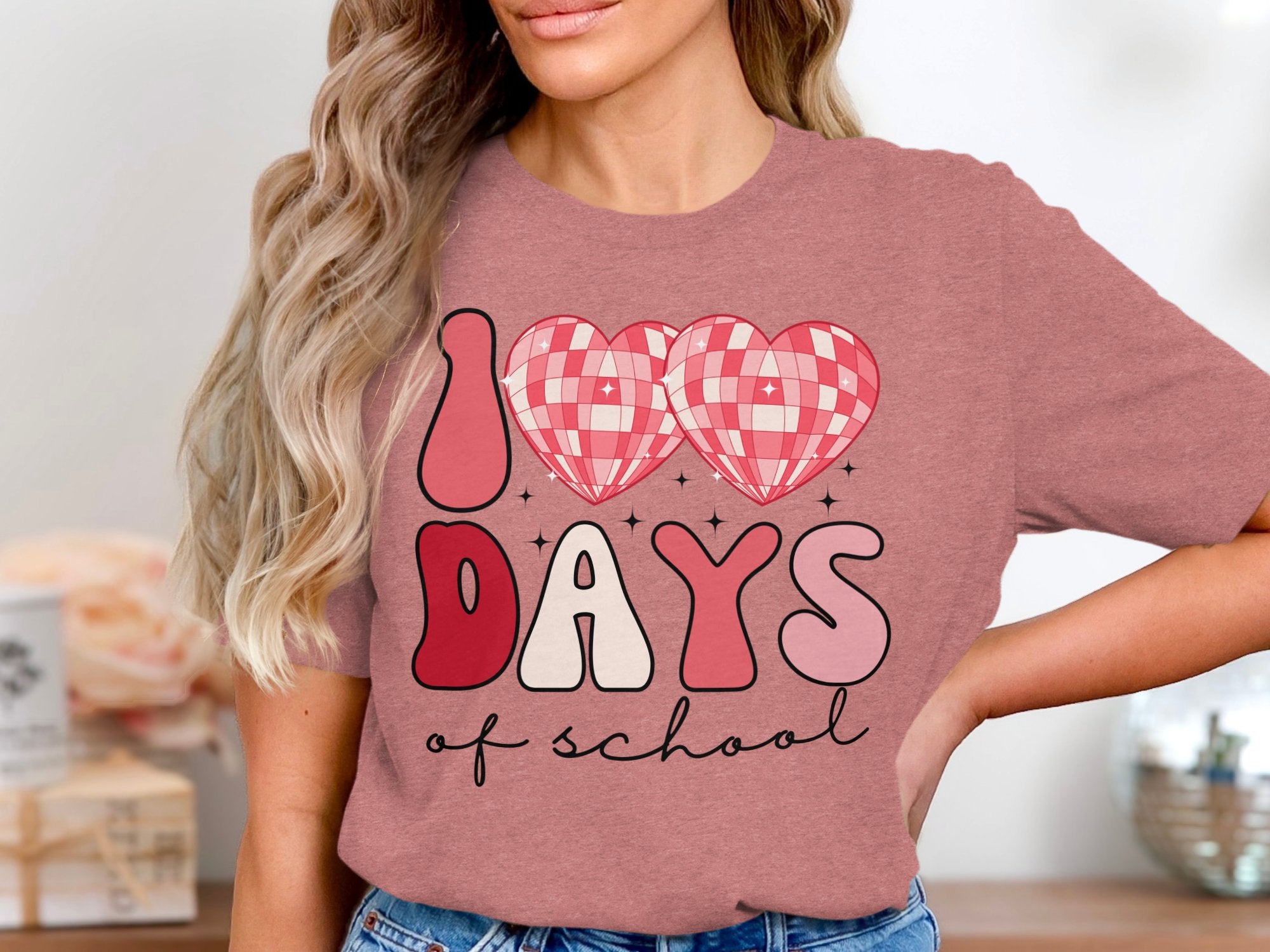 I Love Days of School Hearts Themed Shirt product