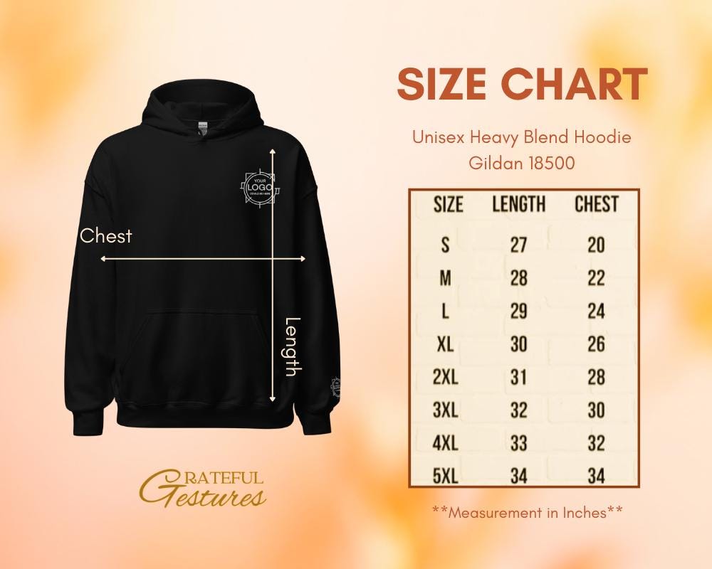 Custom Hoodies with Personalized Print, Left Chest & Wrist Logo Print, Unique Gifts for Her/Him, Cozy and Stylish Designs Hooded Sweatshirts