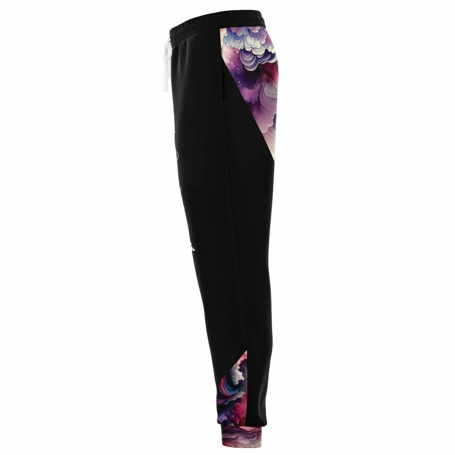 Evolve Floral Print Joggers – Abstract Watercolor Sweatpants