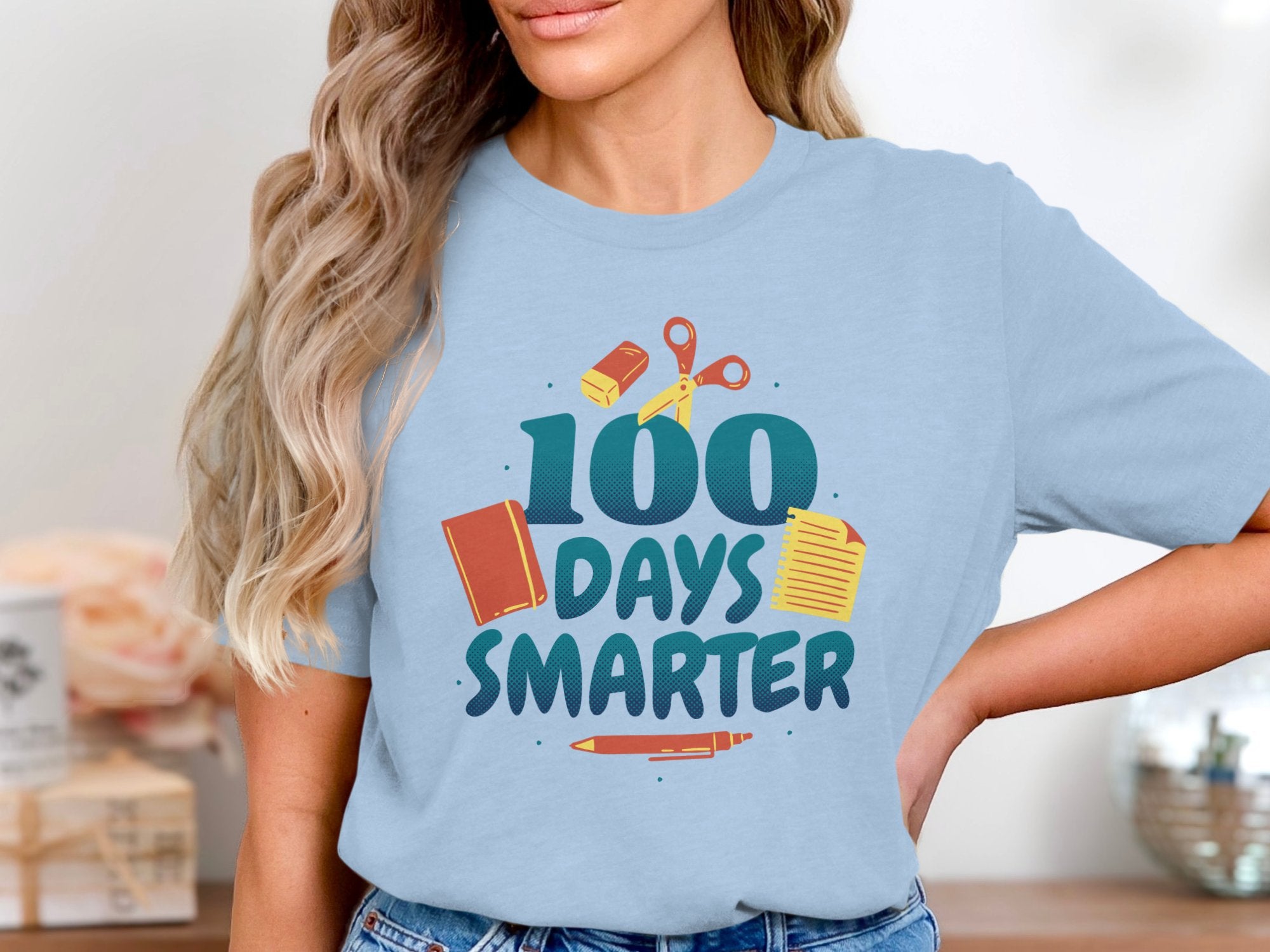 100 Days Smarter Celebratory Shirt product type