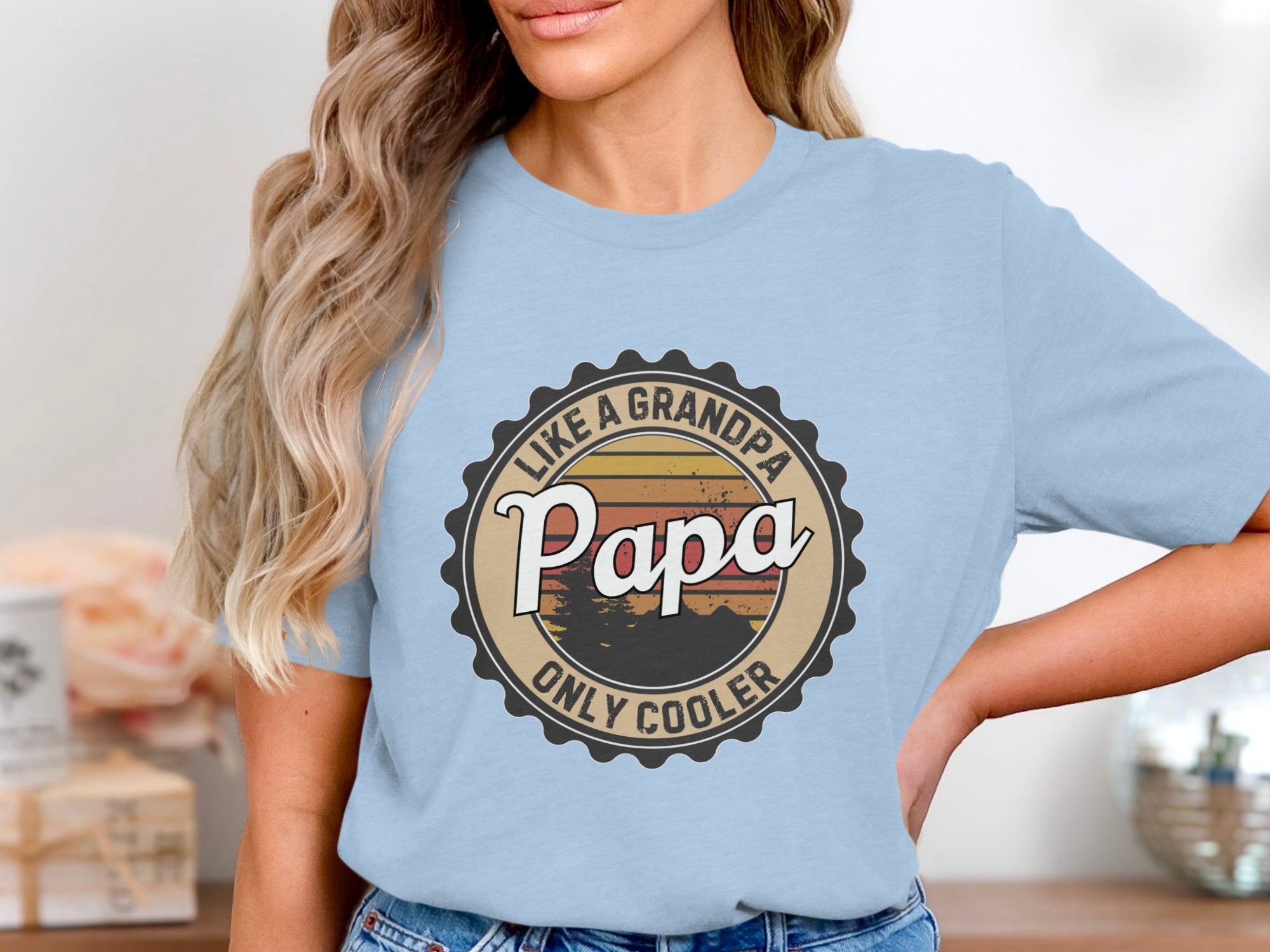 Like a Grandpa Only Cooler Papa T-shirt product