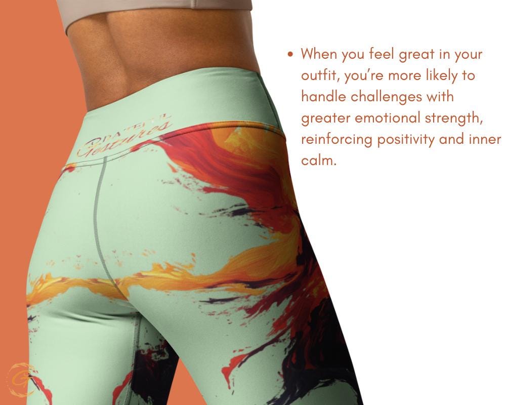 Kinetic Energy Yoga Leggings and Shorts -  High-Waisted Activewear for Women