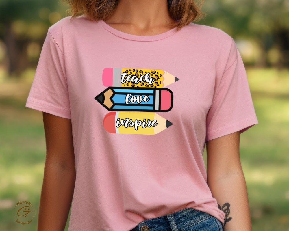 Teach Love Inspire Graphic T-Shirt product