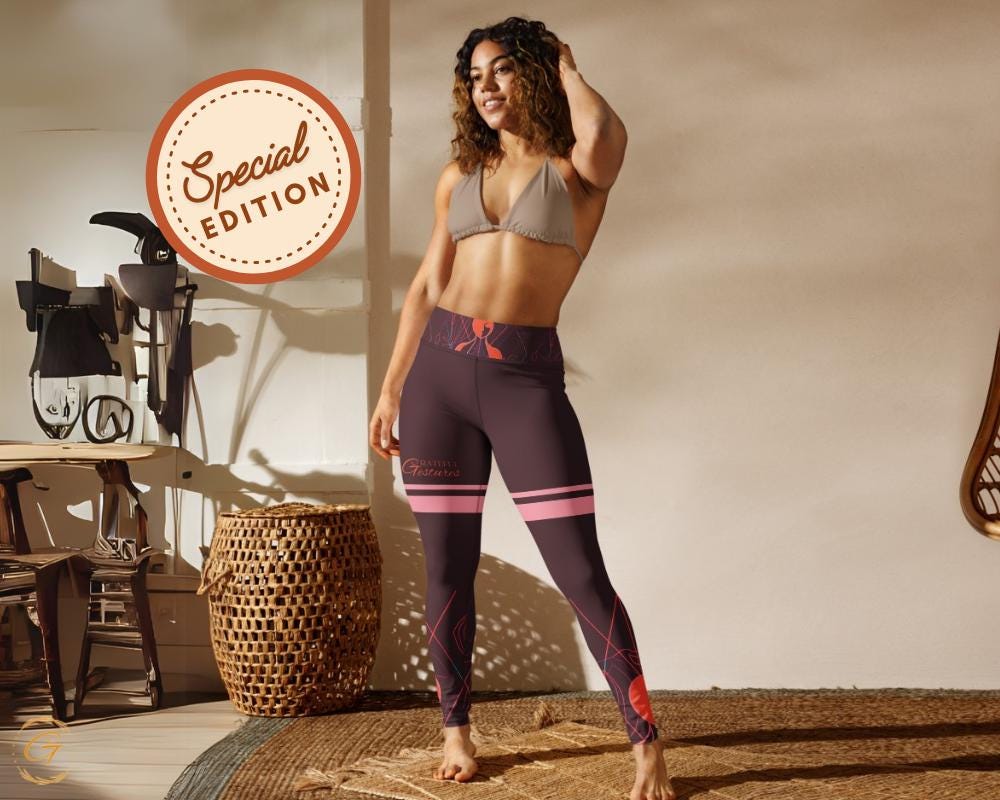 Dryad AOP Design Yoga Shorts and Leggings,  Nature-Inspired Activewear High-Waisted Stretchy Fitness Wear, Comfortable and Stylish for Women
