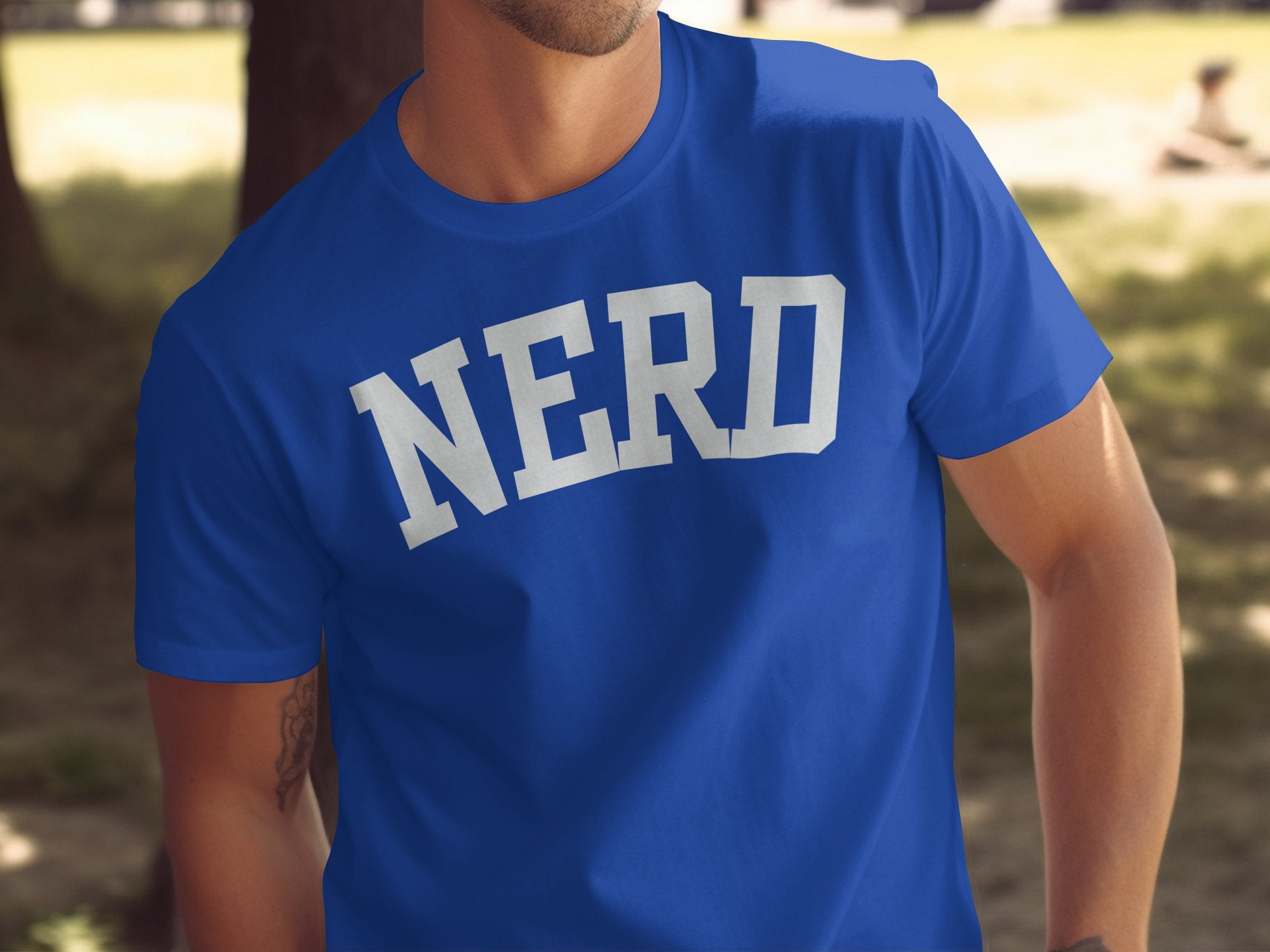 Nerd Slogan Graphic Tee Stylish Comfortable Shirt product type
