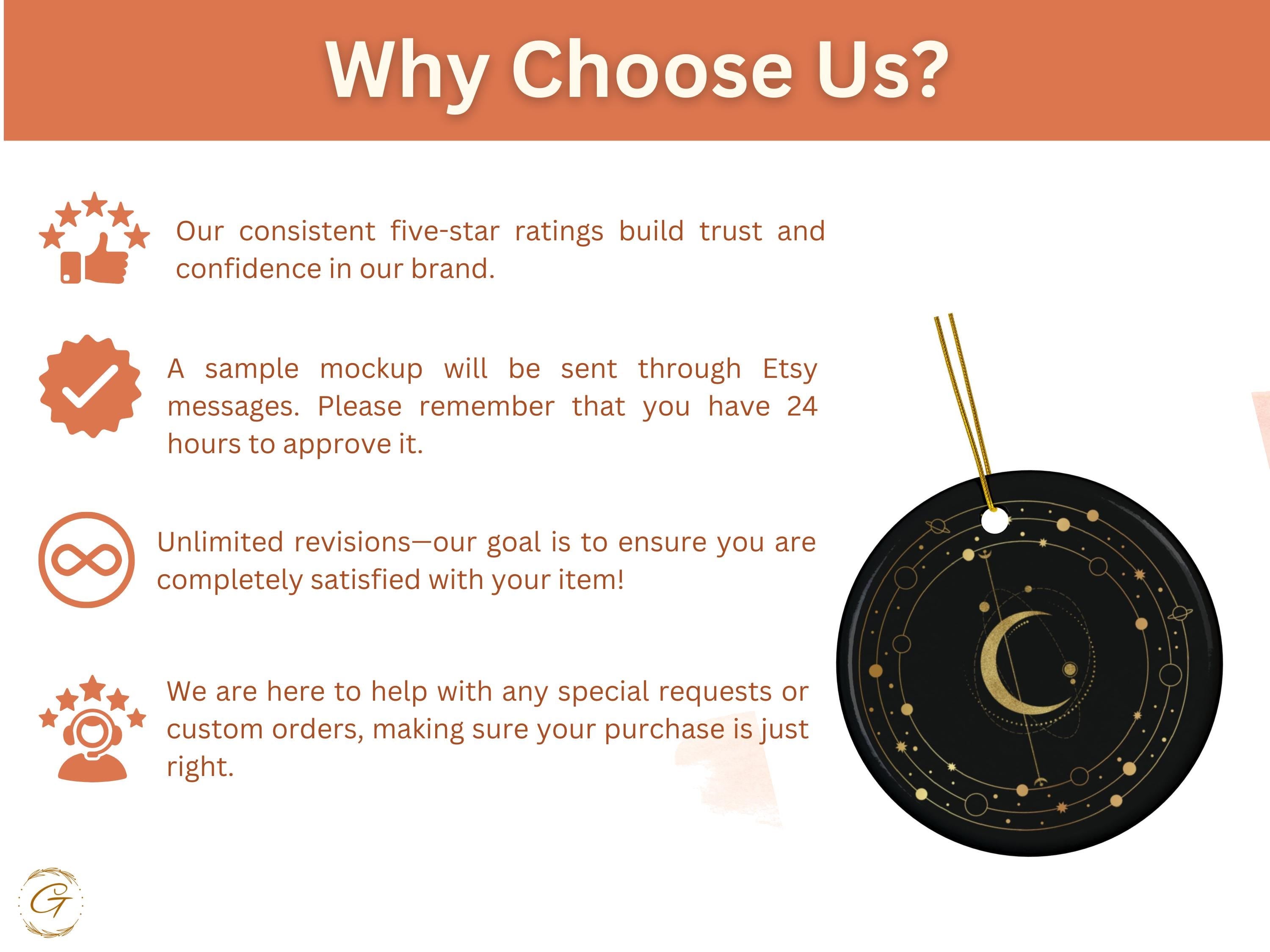 Celestial Moon Phase Ornament, Astronomical Home Art Decor