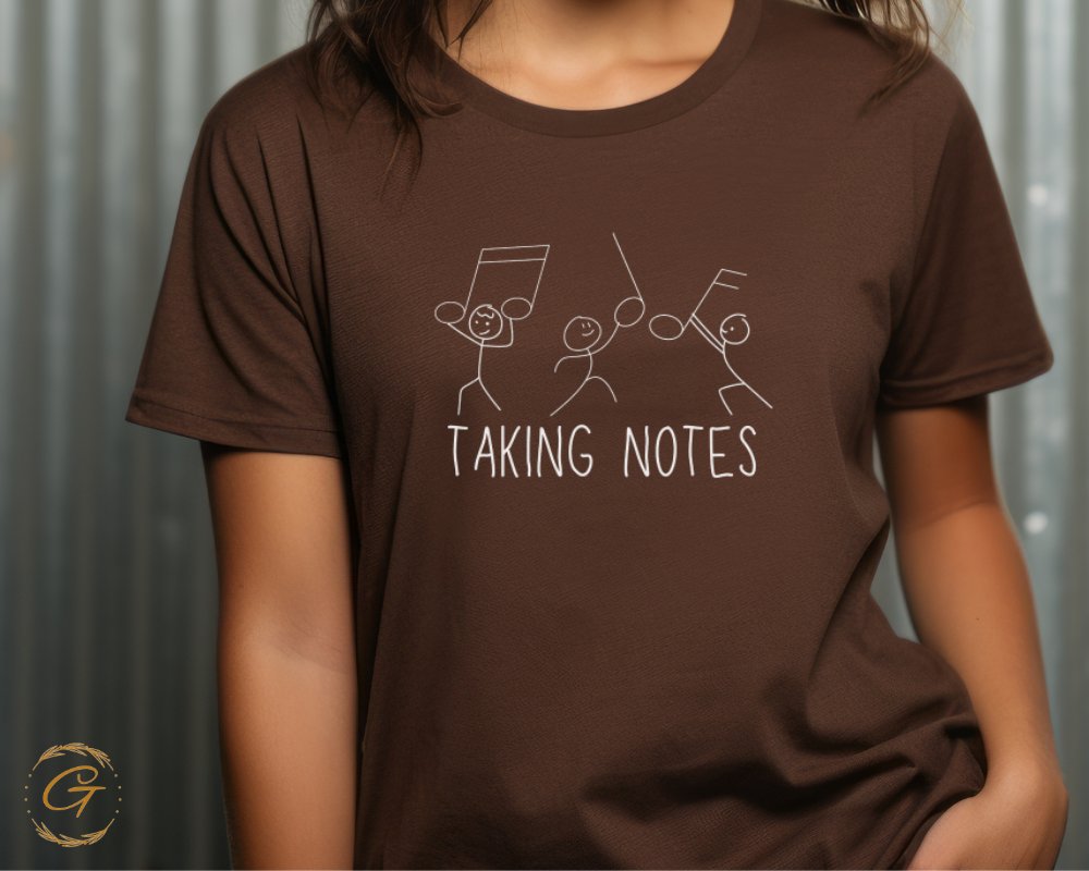 Taking Notes Funny Graphic T-shirt product