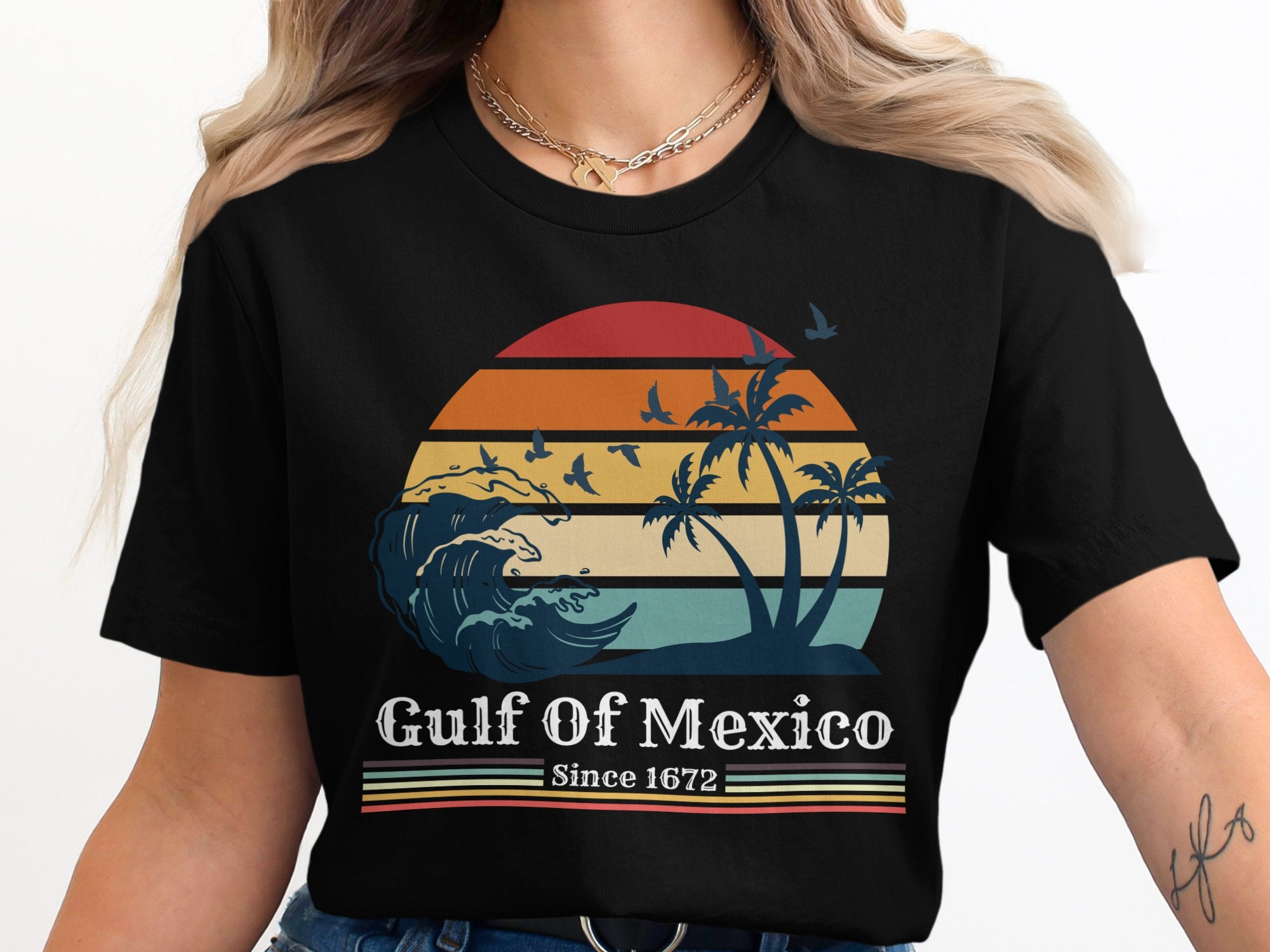 Gulf Of Mexico Since 1672 Graphic Tee Shirt product