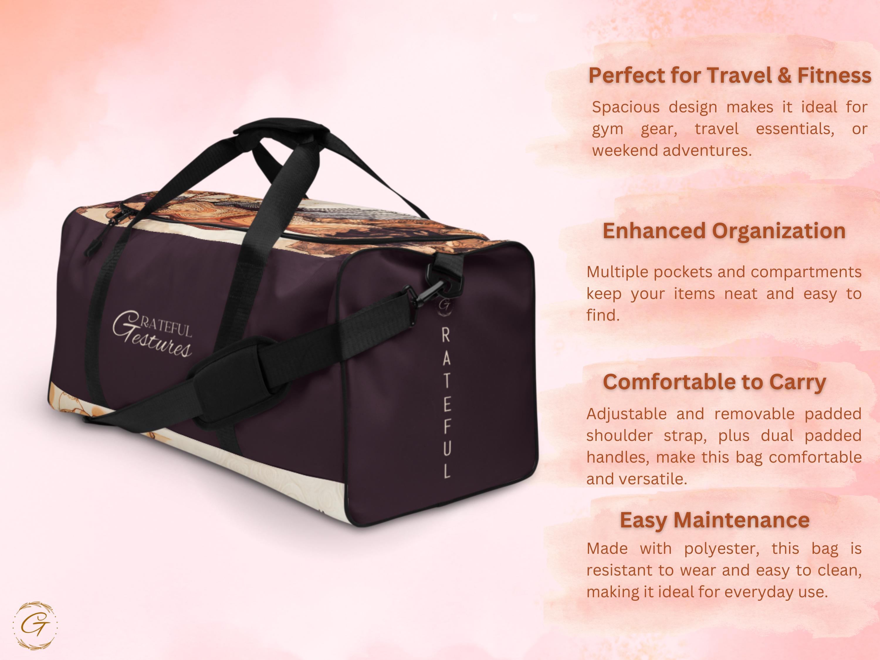 Mountain Design AOP Duffel Bags