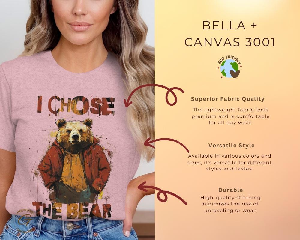 I Chose The Bear Graphic Tee