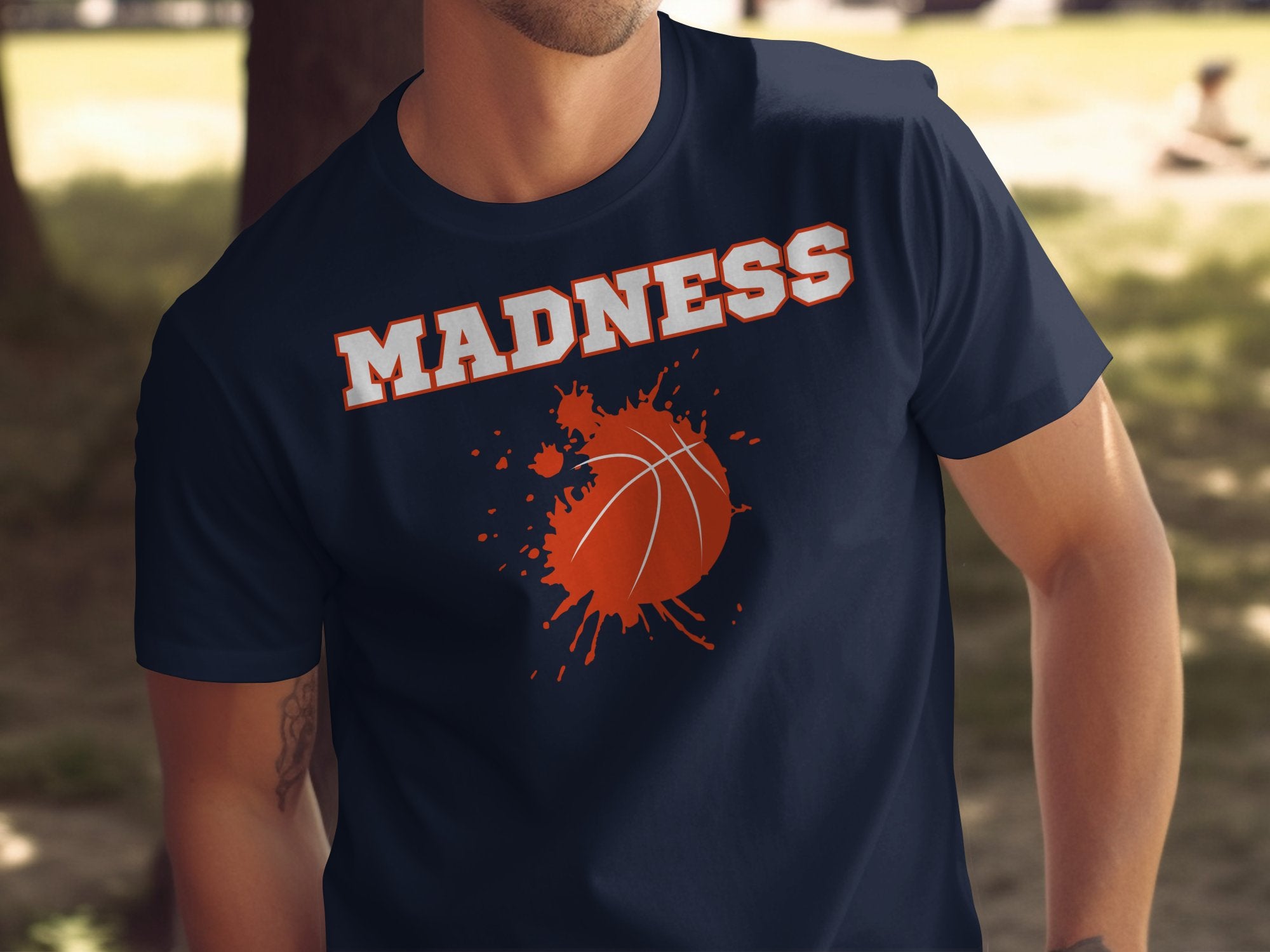 Madness Basketball Graphic Tee product type