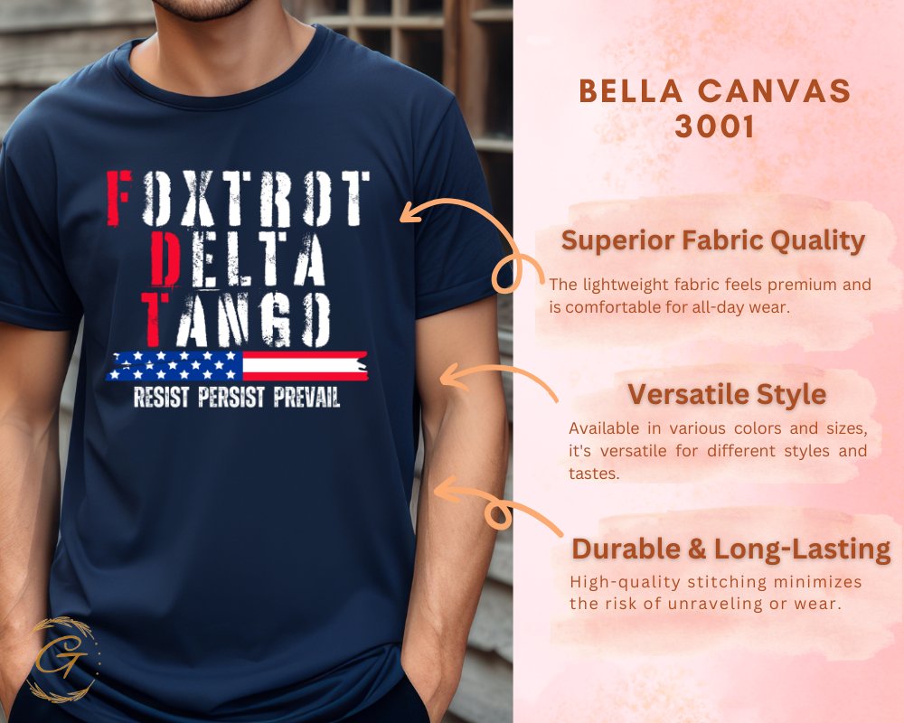 Foxtrot Delta Tango Resist Persist Prevail product type