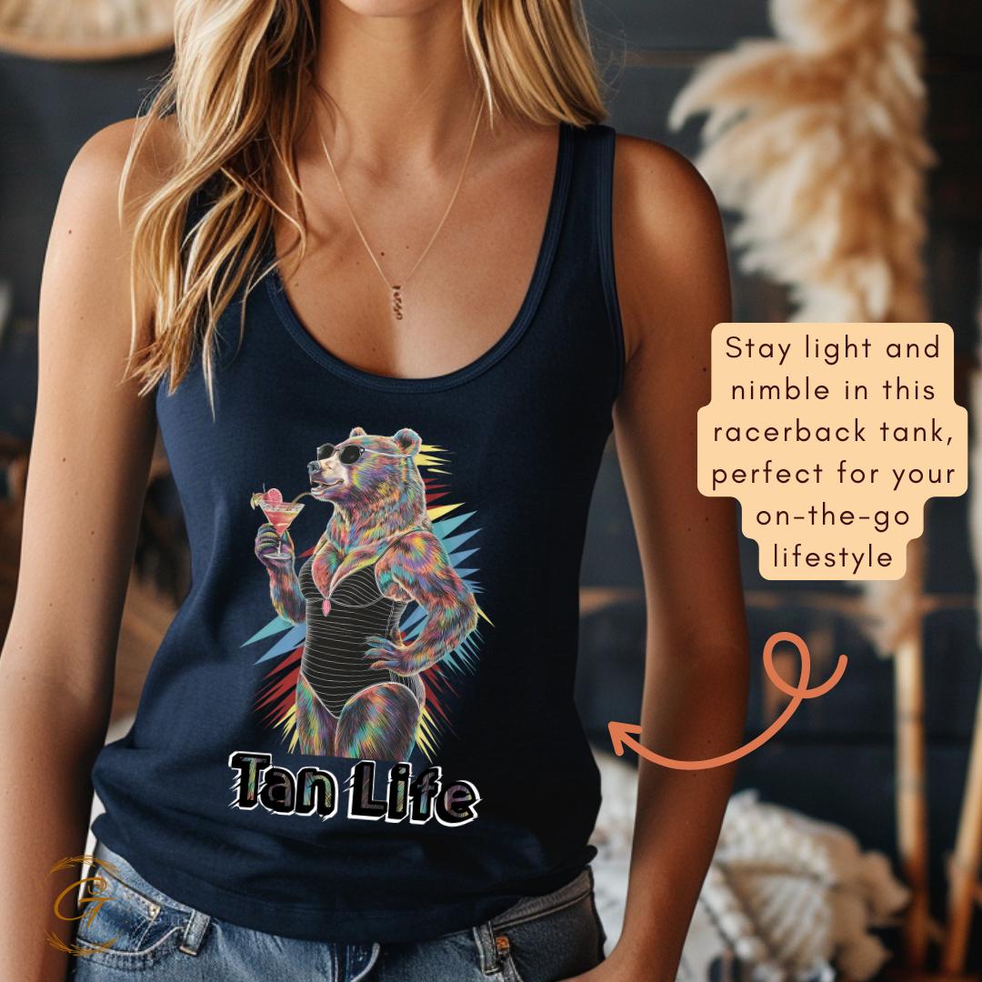Tan Life Tank Top