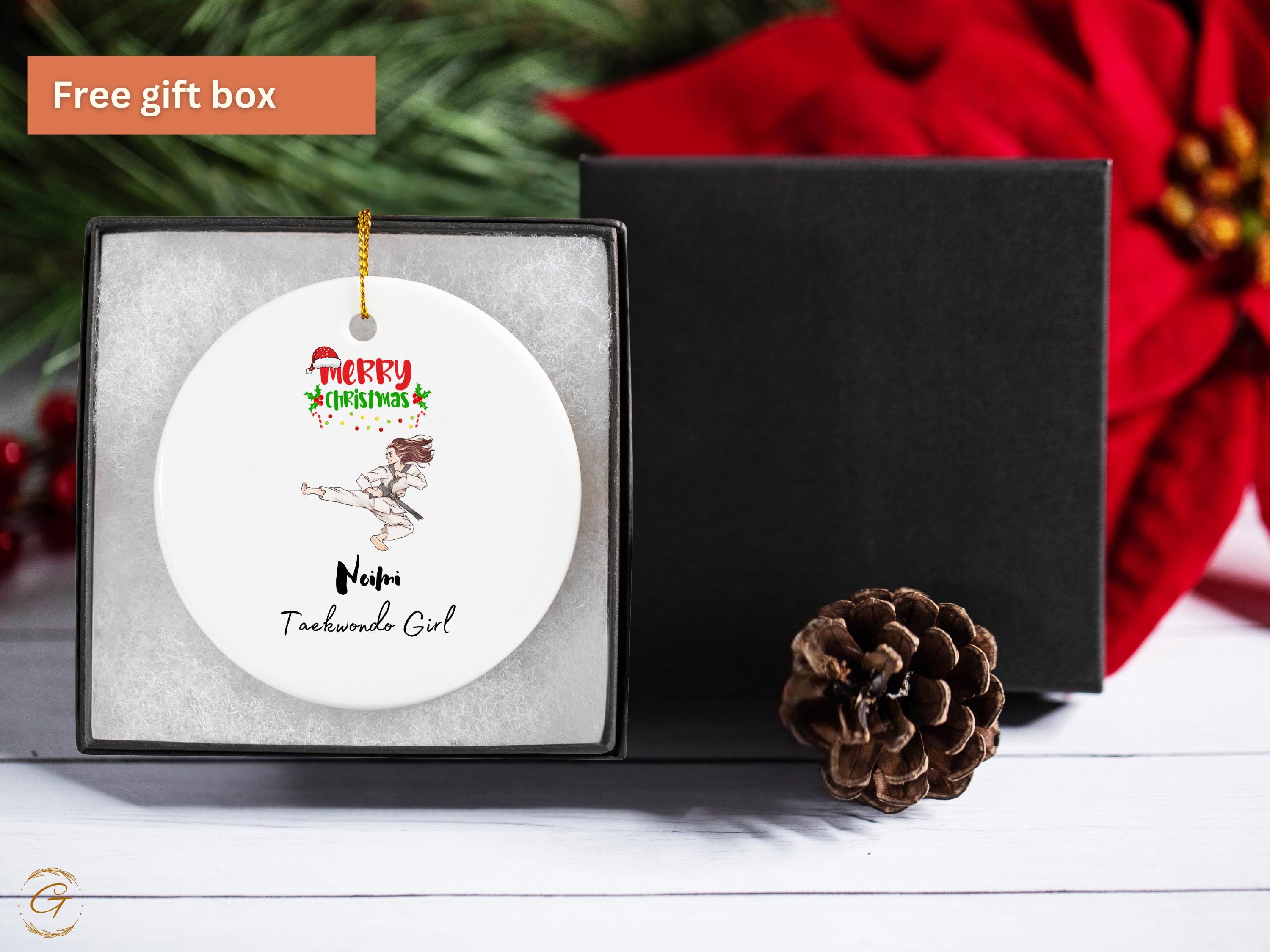 Personalized Taekwondo Ornament