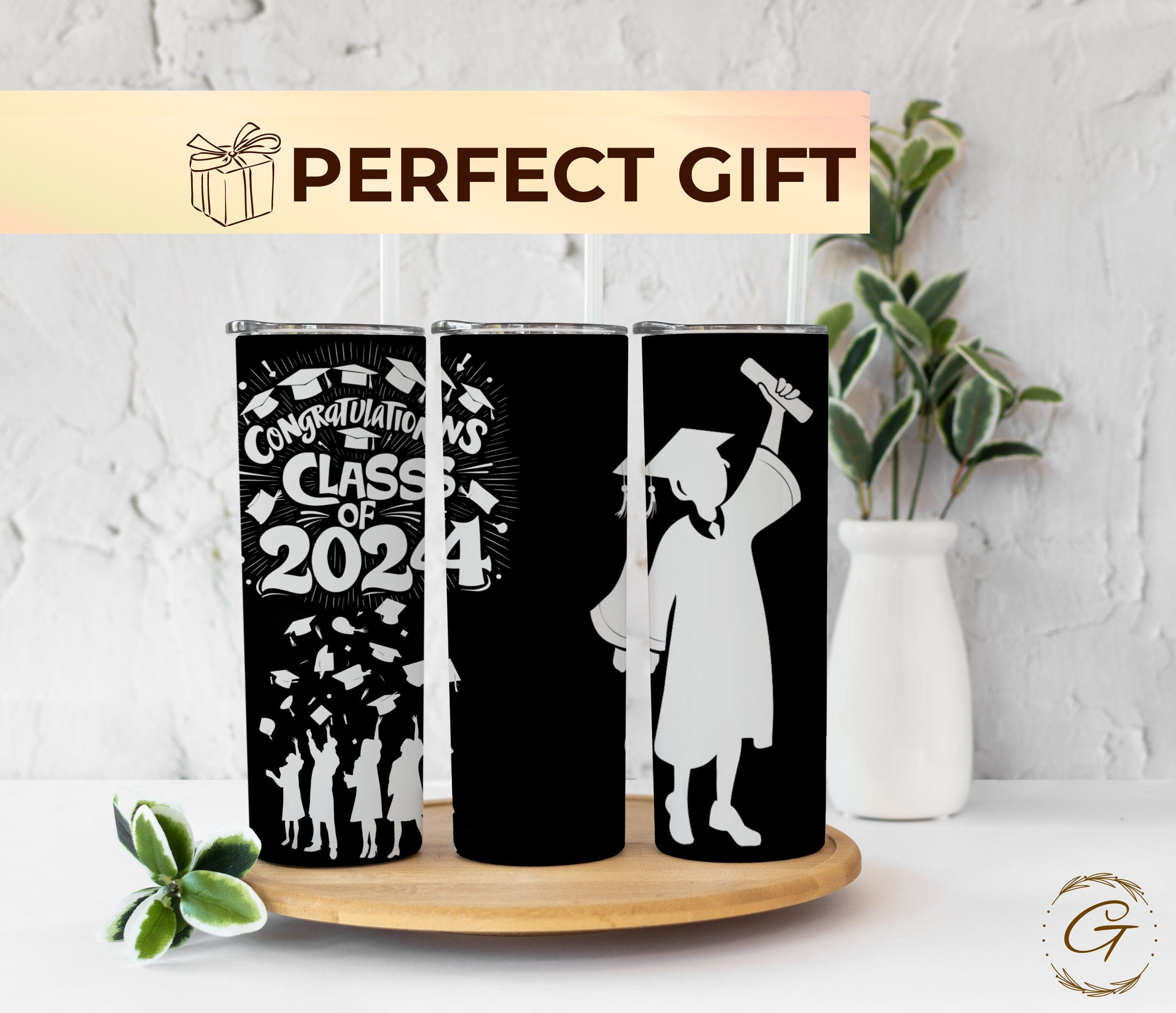 Graduation Tumbler Class 2024 , Congrats Gift Idea