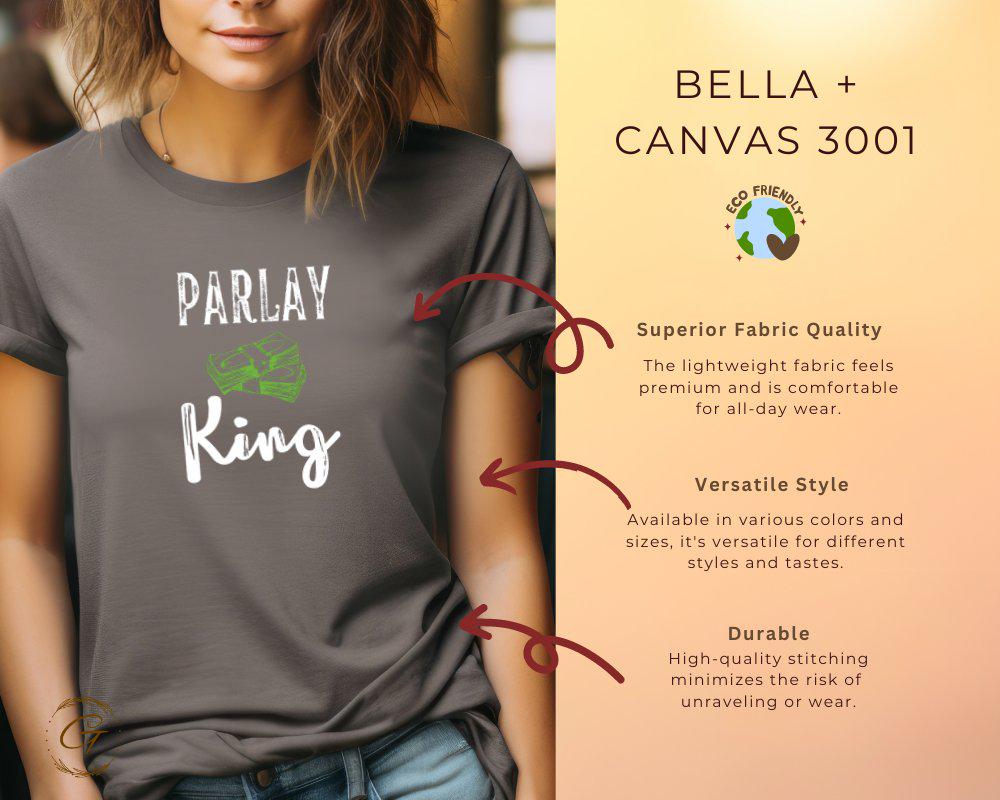 Hobby T-Shirt, Parlay King Graphic Shirt Sports Betting Tee