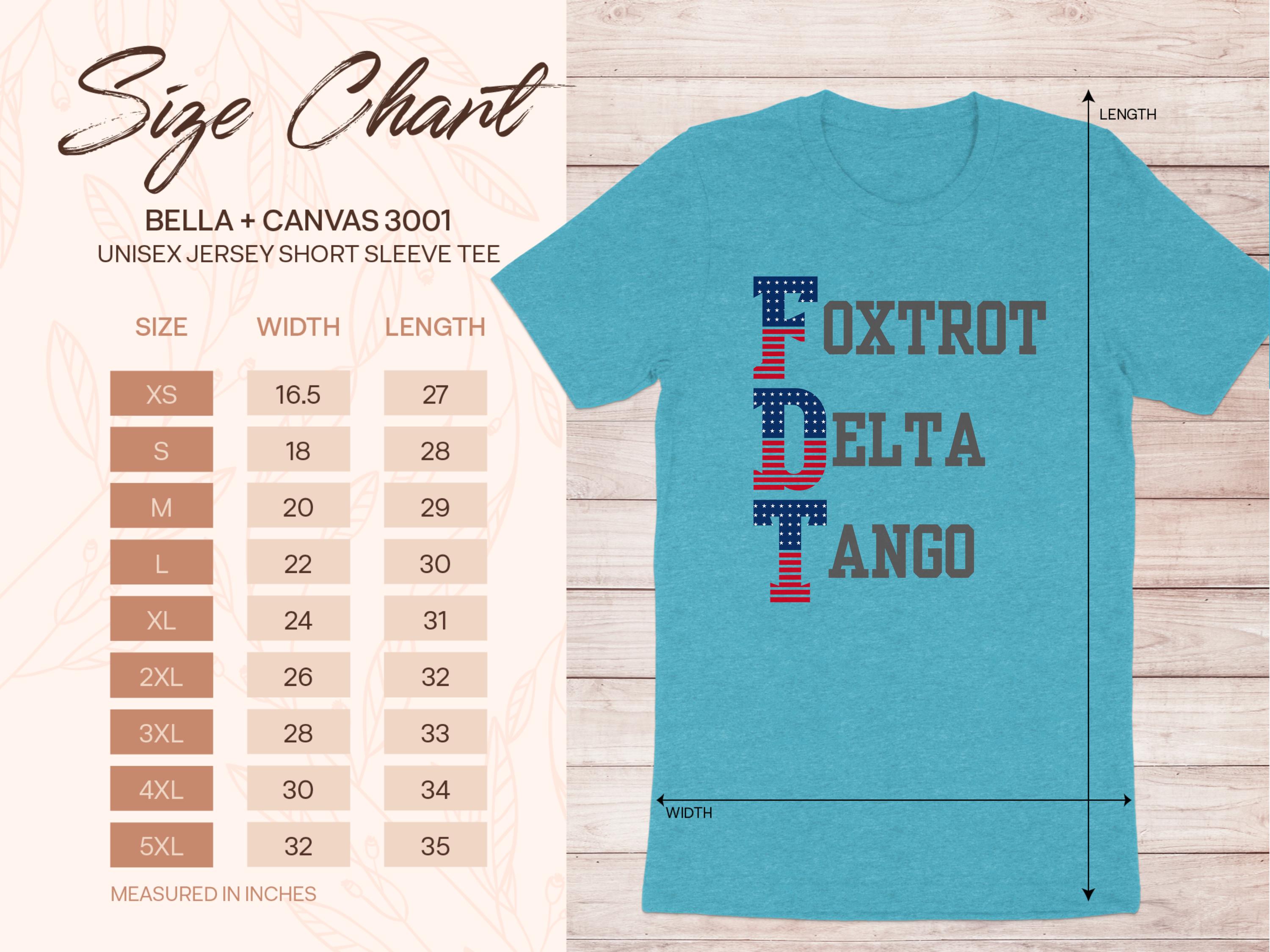 Foxtrot Delta Tango Design Unisex Jersey Short Sleeve product