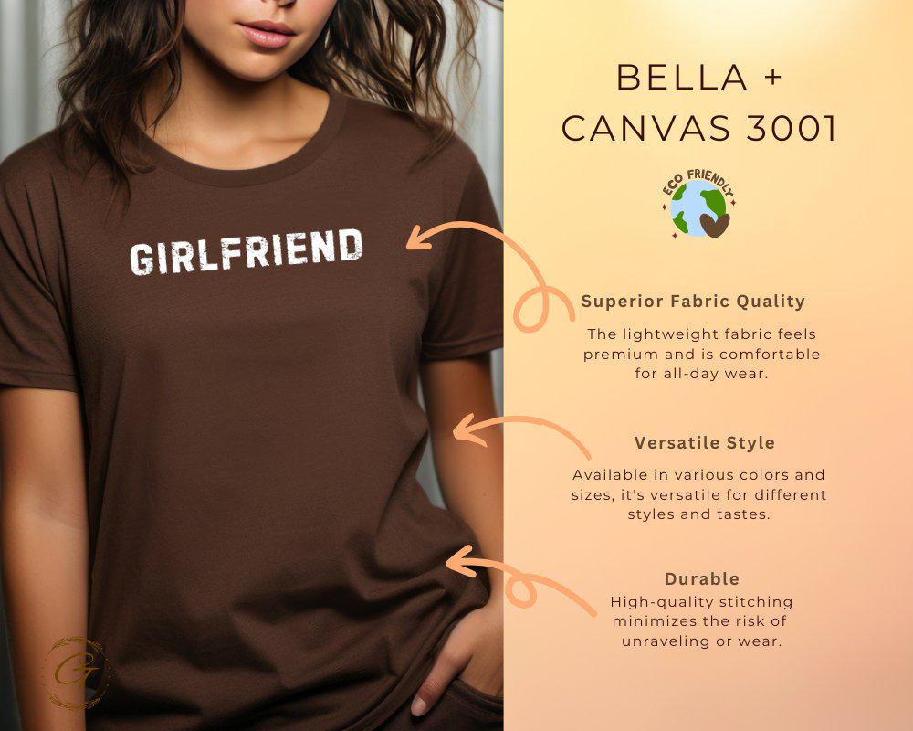 Valentines T-Shirt, Girlfriend Typography Design Tee