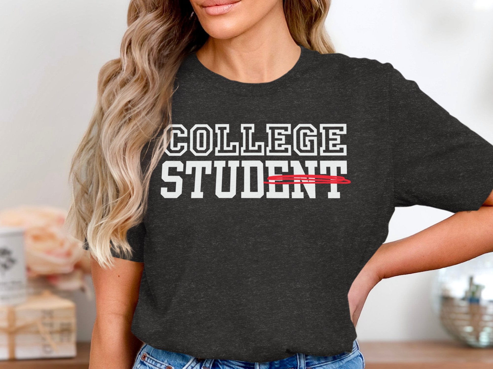 Funny College Student Meme Graphic Tee product