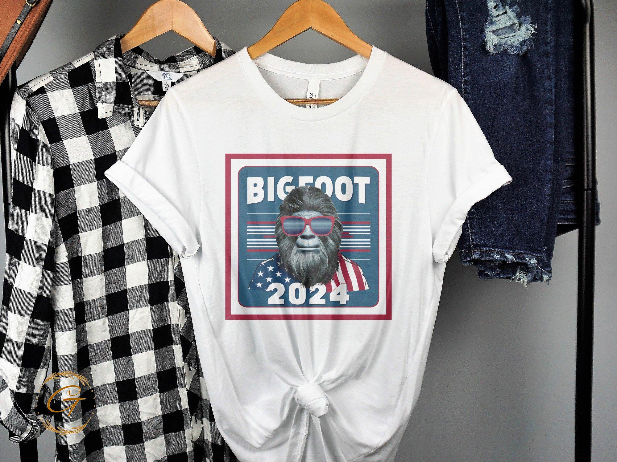 Bigfoot 2024 Graphic T-Shirt Design Tee