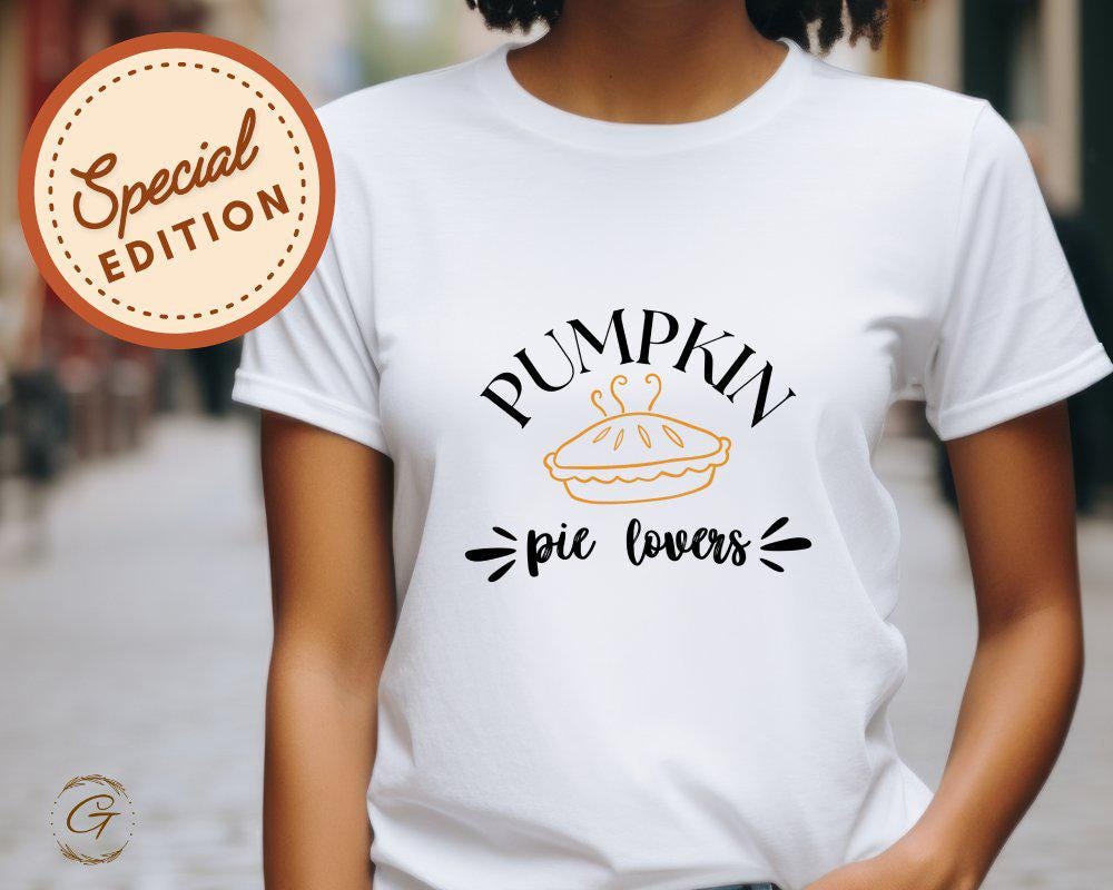 Thanksgiving Shirt, Pumpkin Pie Lovers Tee